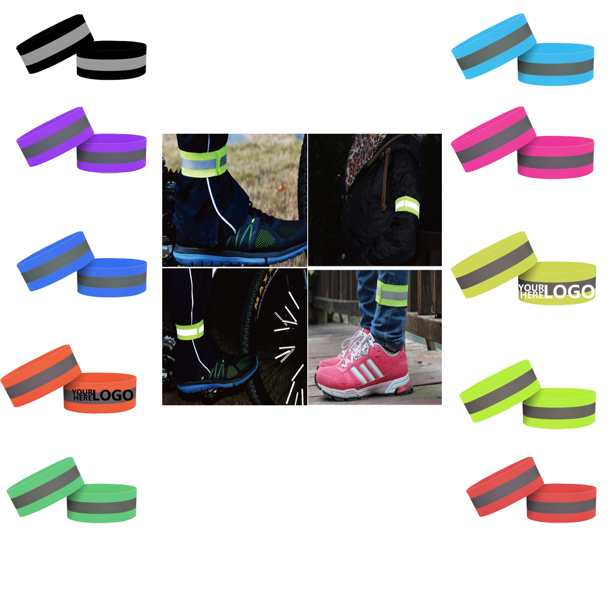 Reflective Stretch Wrist Band 12