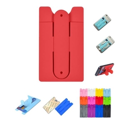 Silicone Phone Wallet With Stand