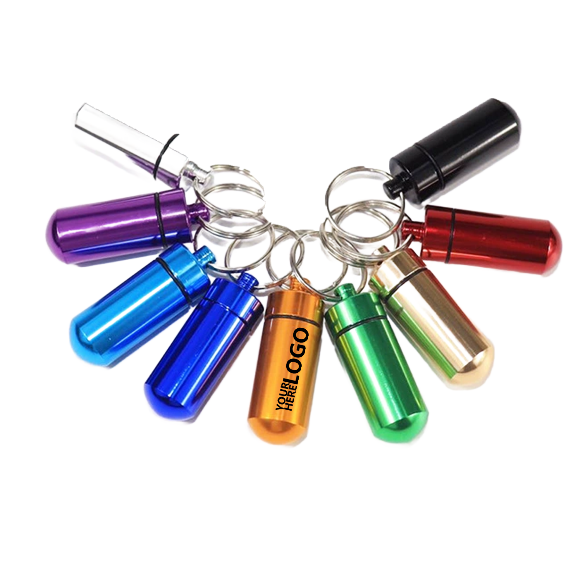 Outdoor Aluminum Alloy Pill Bottle 3