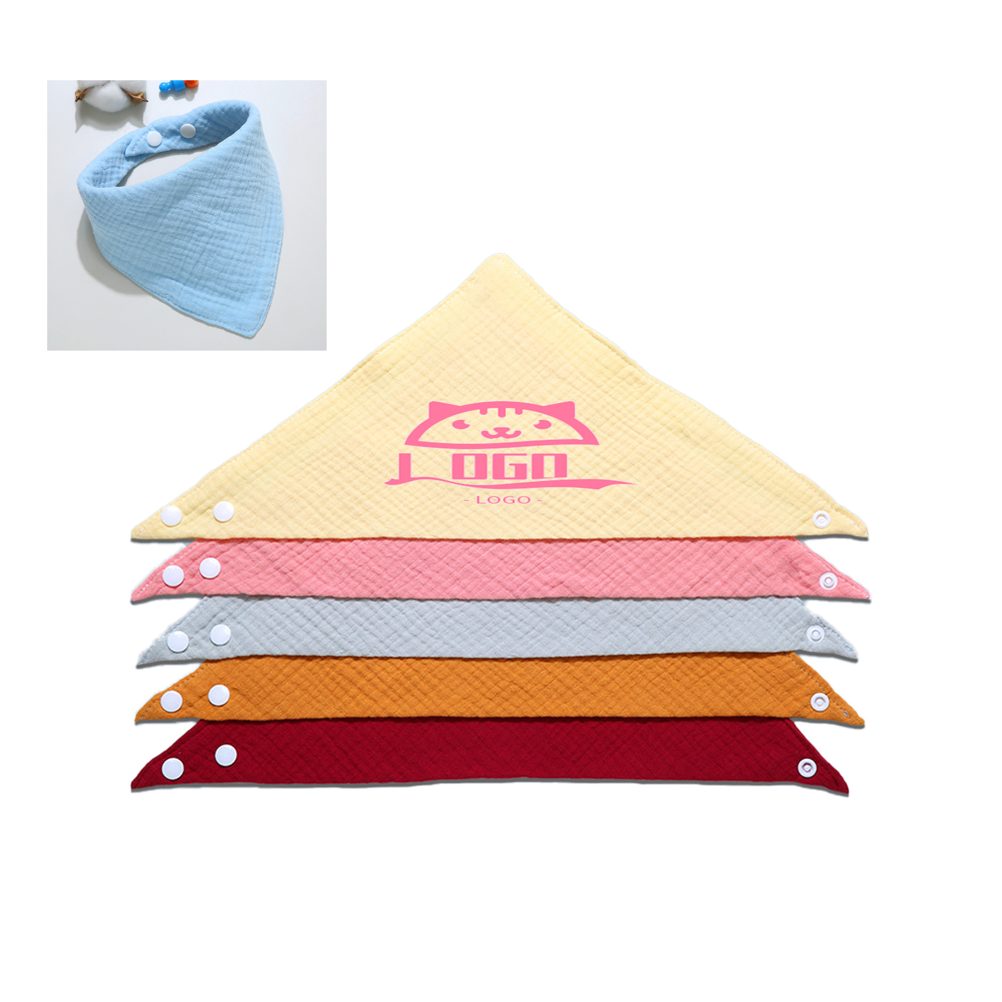 Toddler Triangular Bib 3