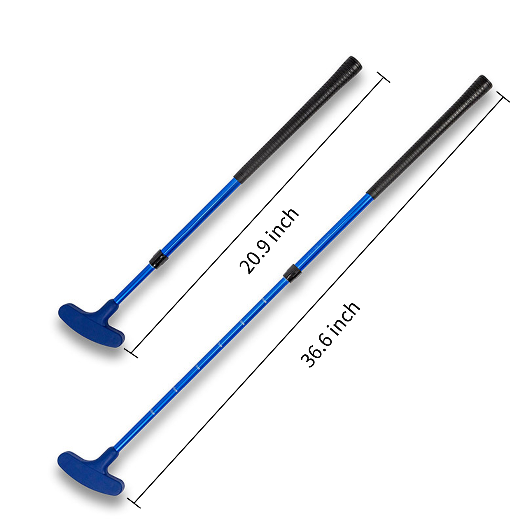 Retractable Golf Double Sided Putter 6