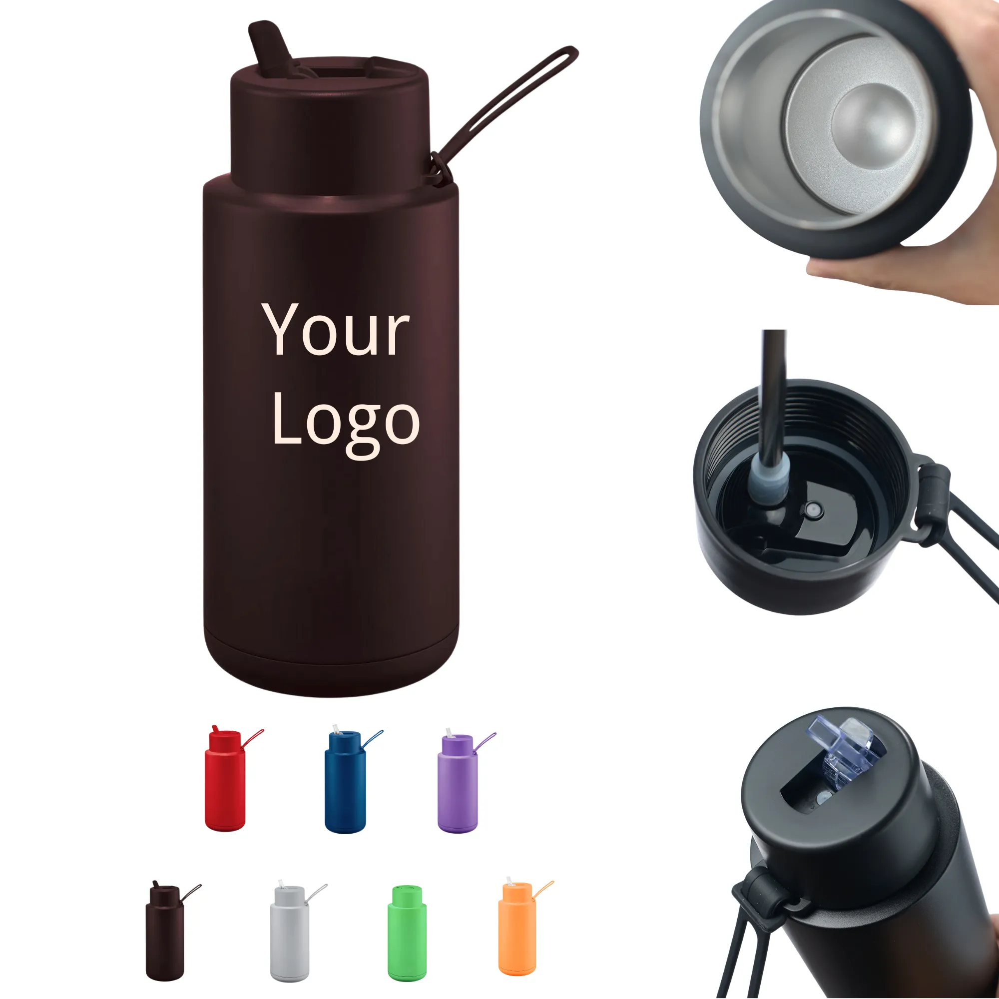 Large Capacity 304 Stainless Steel Thermos Cup 17