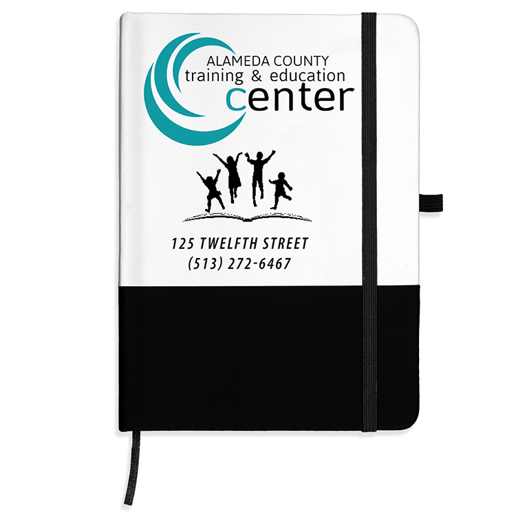 "Capitola" Notepad Notebook with Pen Loop 20