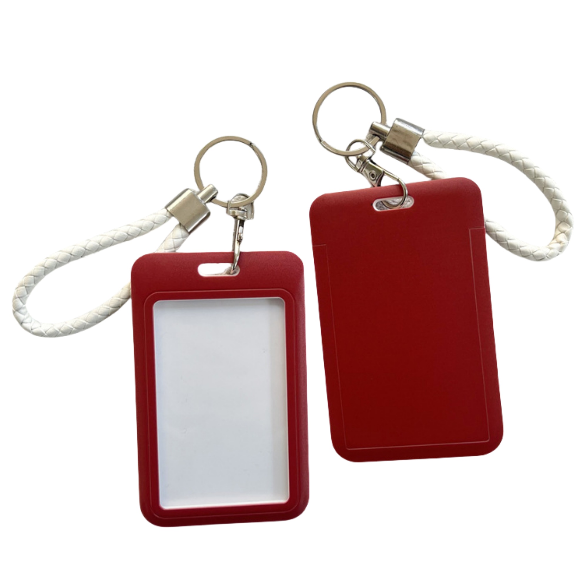 ID Badge Bus Card Holder Keychain 18