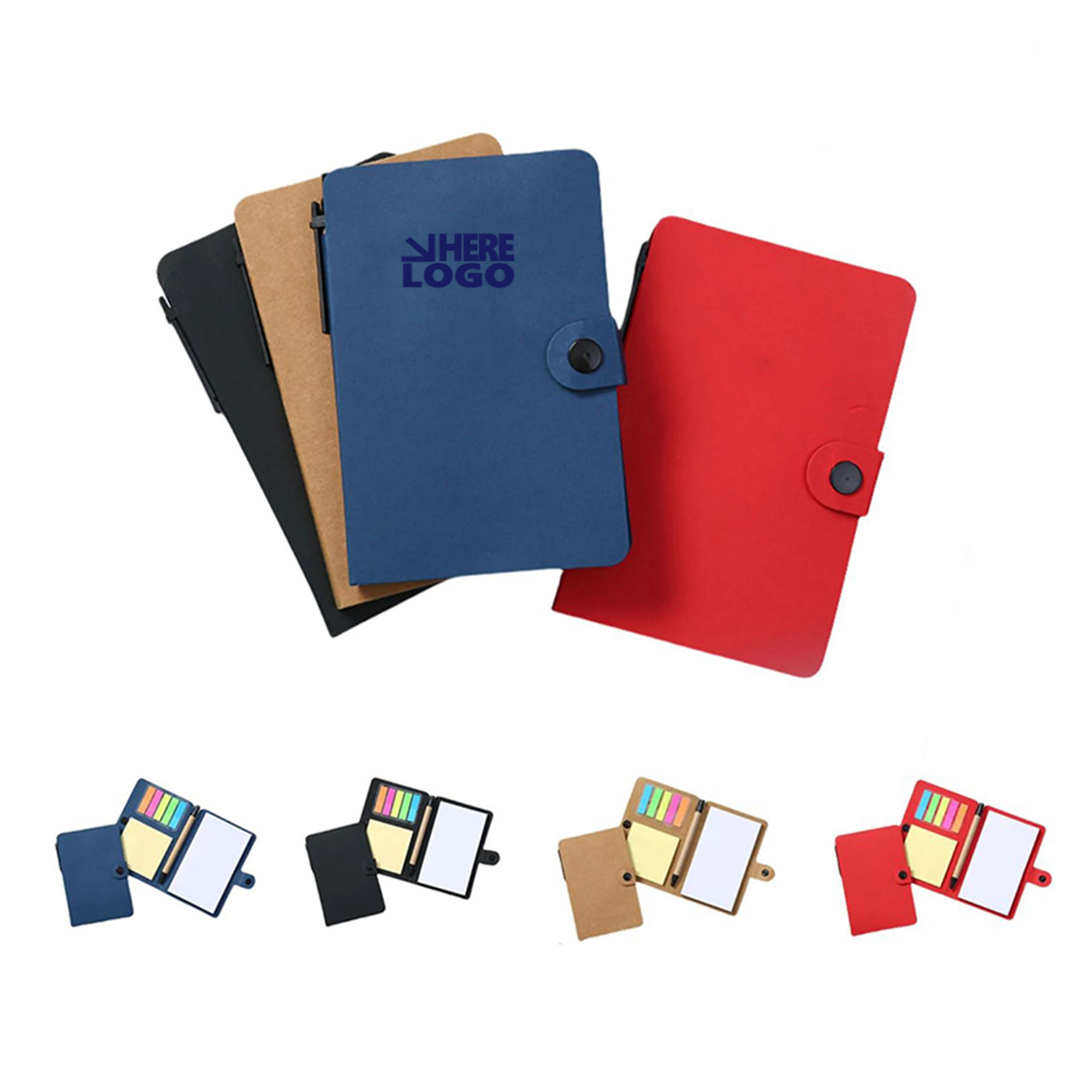 Notebook Sticky Notes with Pen