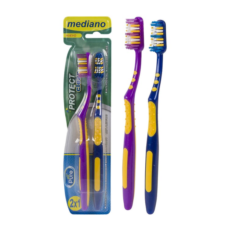 Adult Toothbrushes - 2 Pack Assorted 3