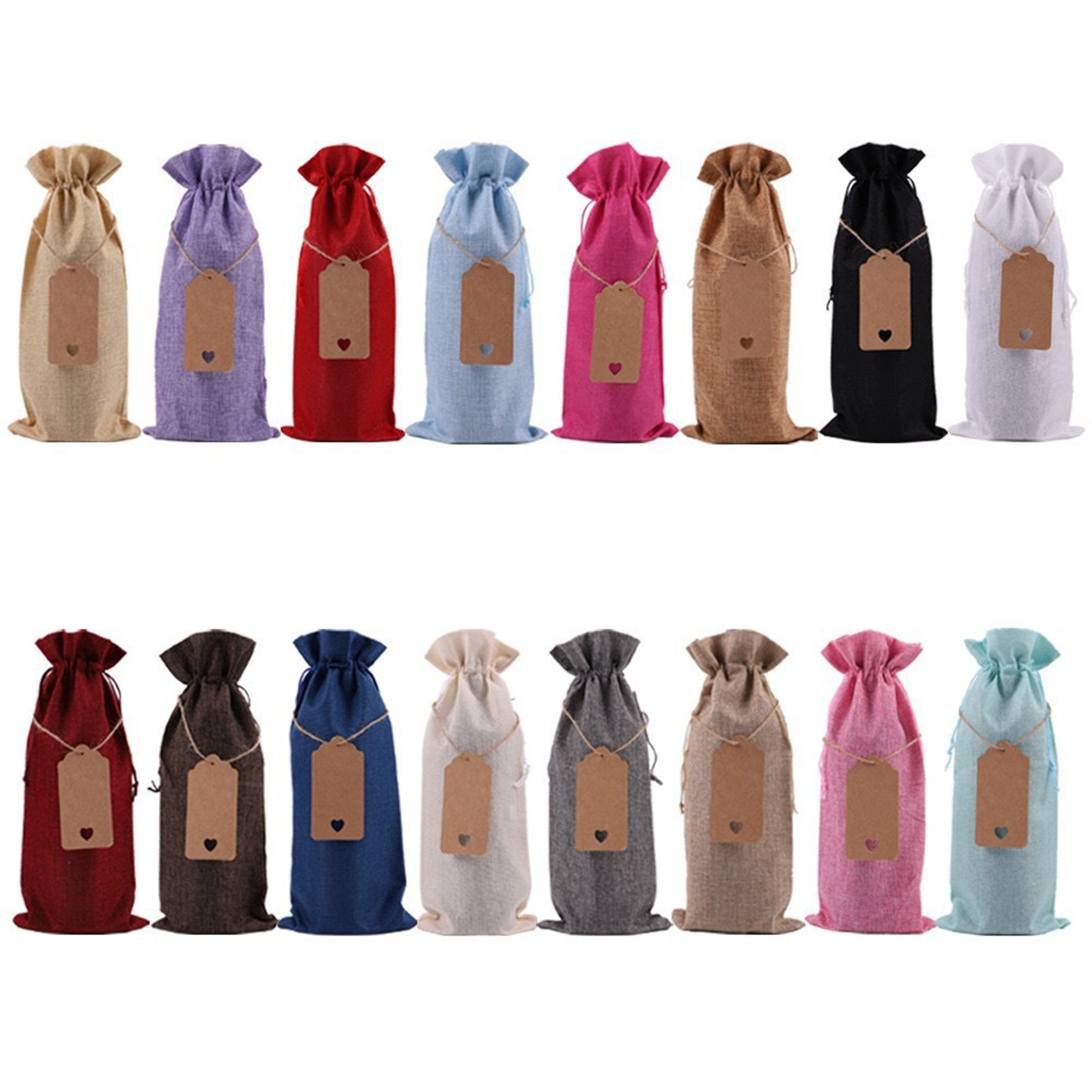 Burlap Wine Sack 3