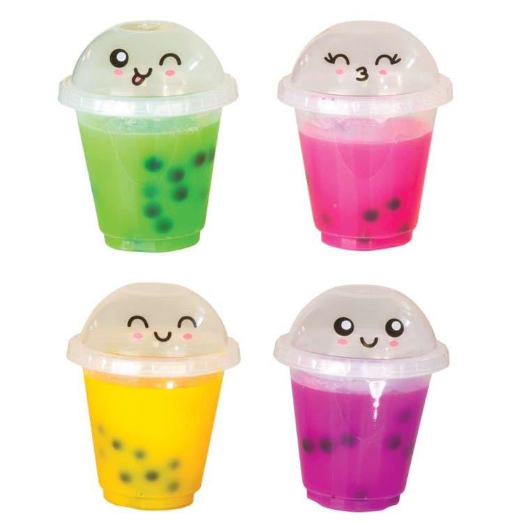 Boba Tea Anime Slime Assorted