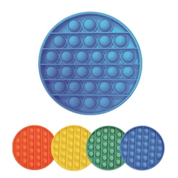 Round Shape Push Bubble Sensory Fidget Toy