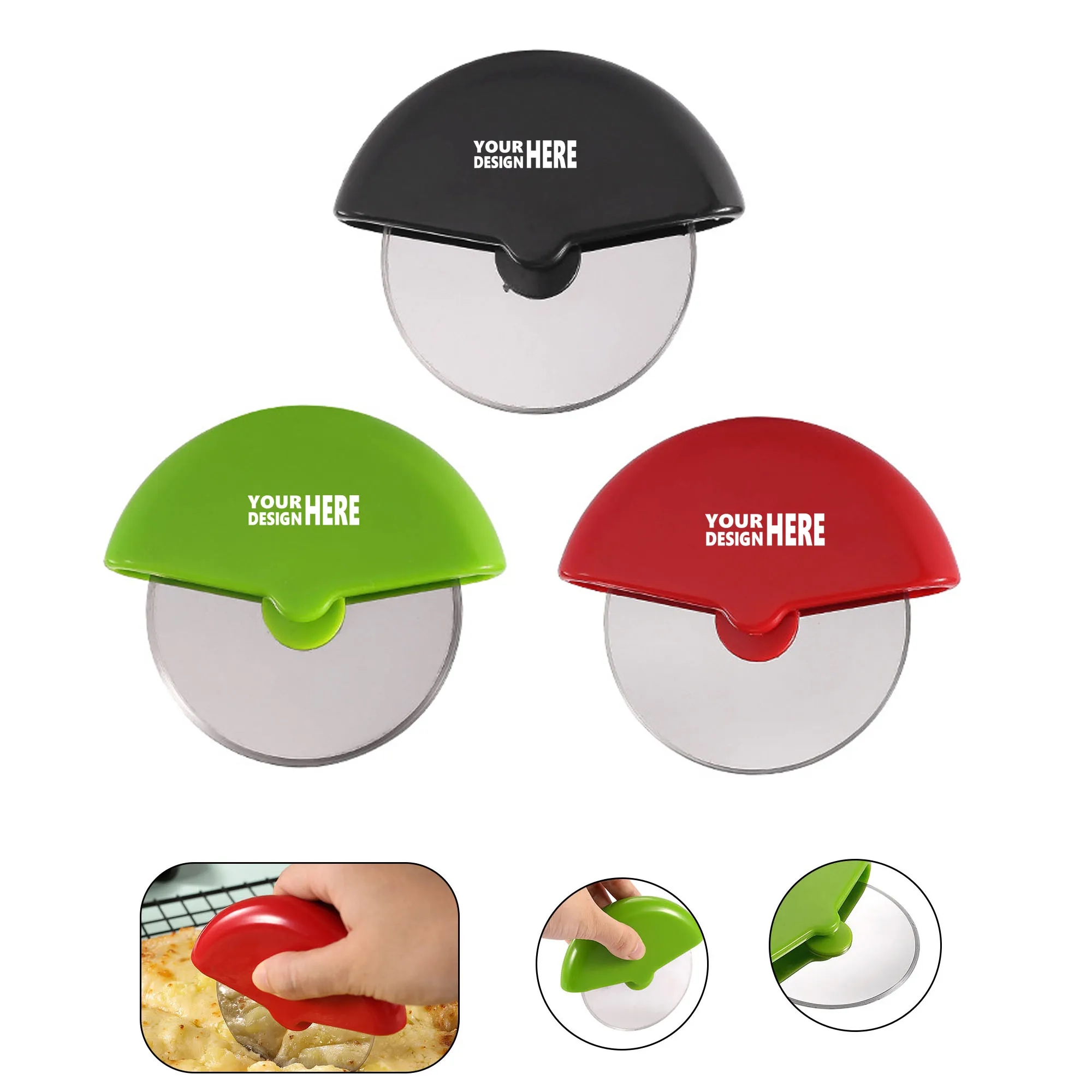 Round Pizza Slicer Cutter Wheel 10