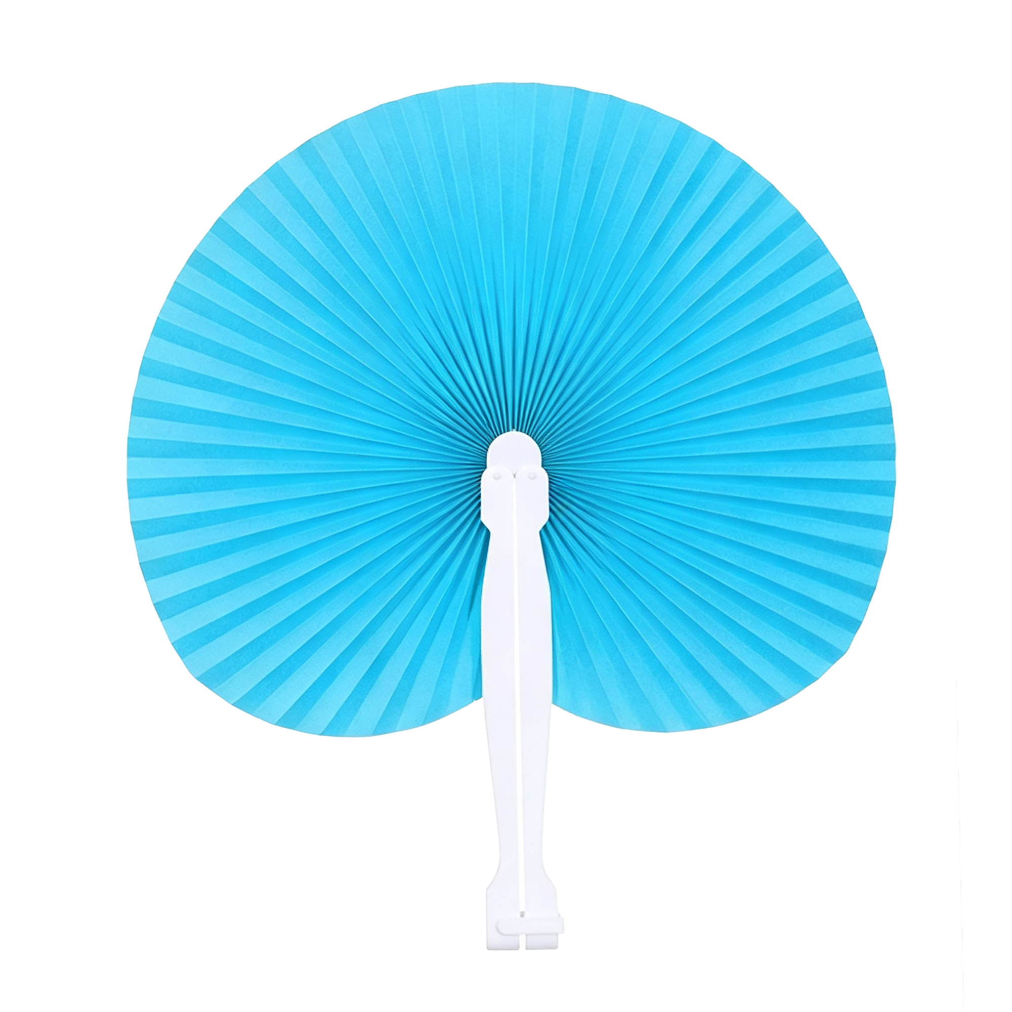 Custom Round Paper Folding Fans For Weddings & Events 5