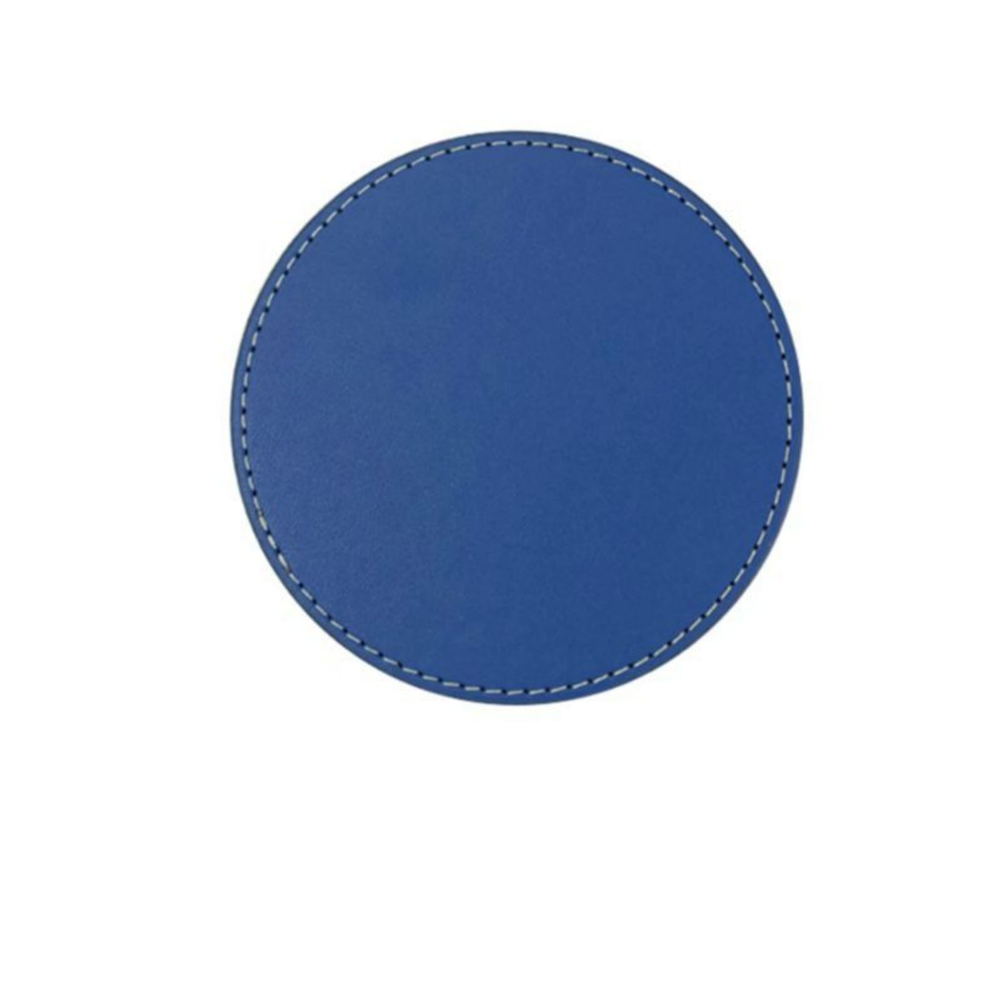 Round Pu Leather Coaster 14