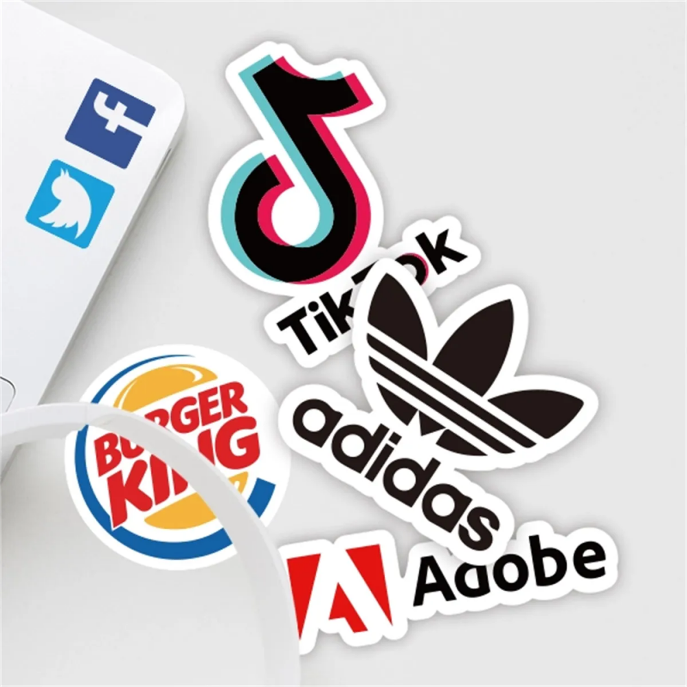 4" Full Color Custom Logo Sticker