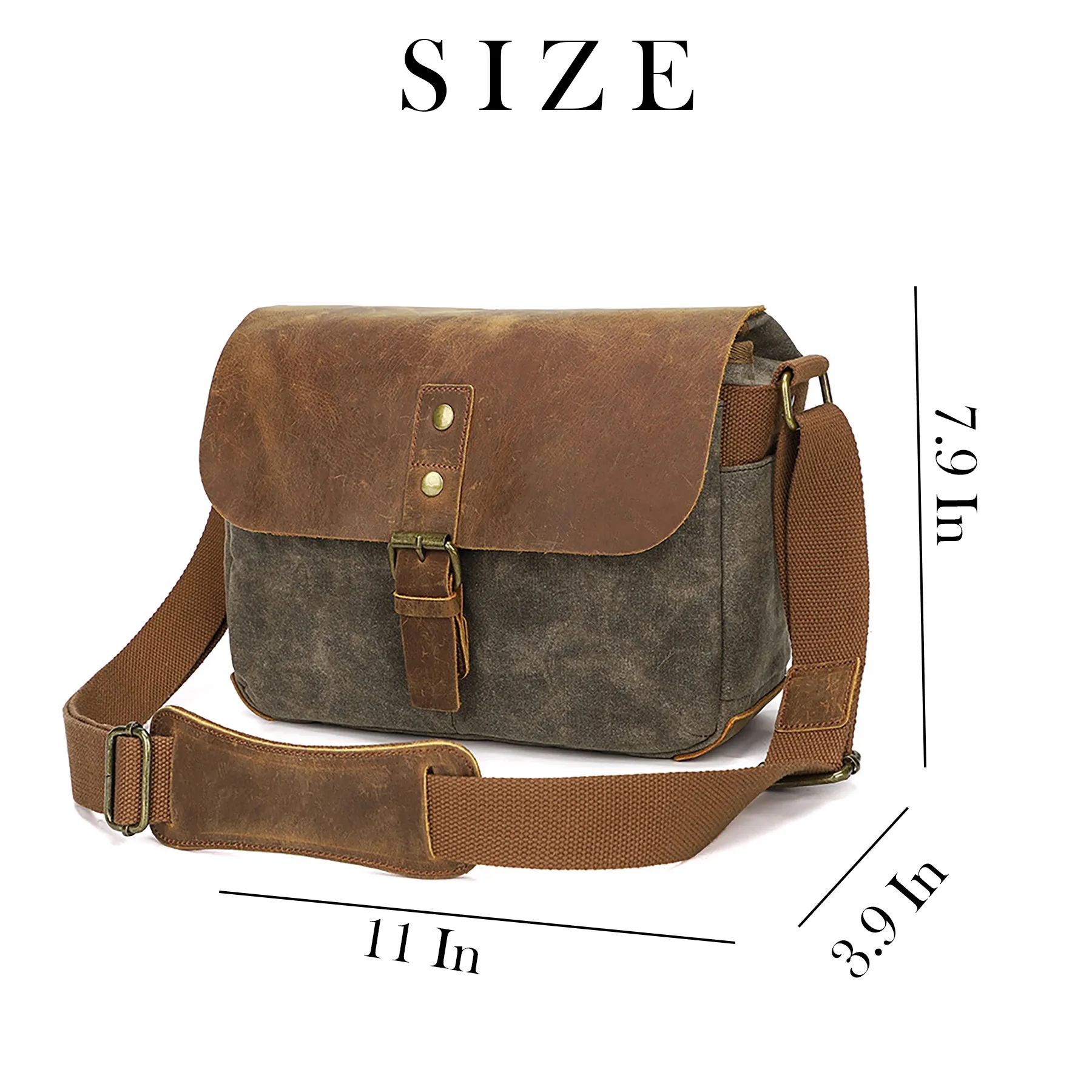 Canvas Waterproof Camera Bag 13
