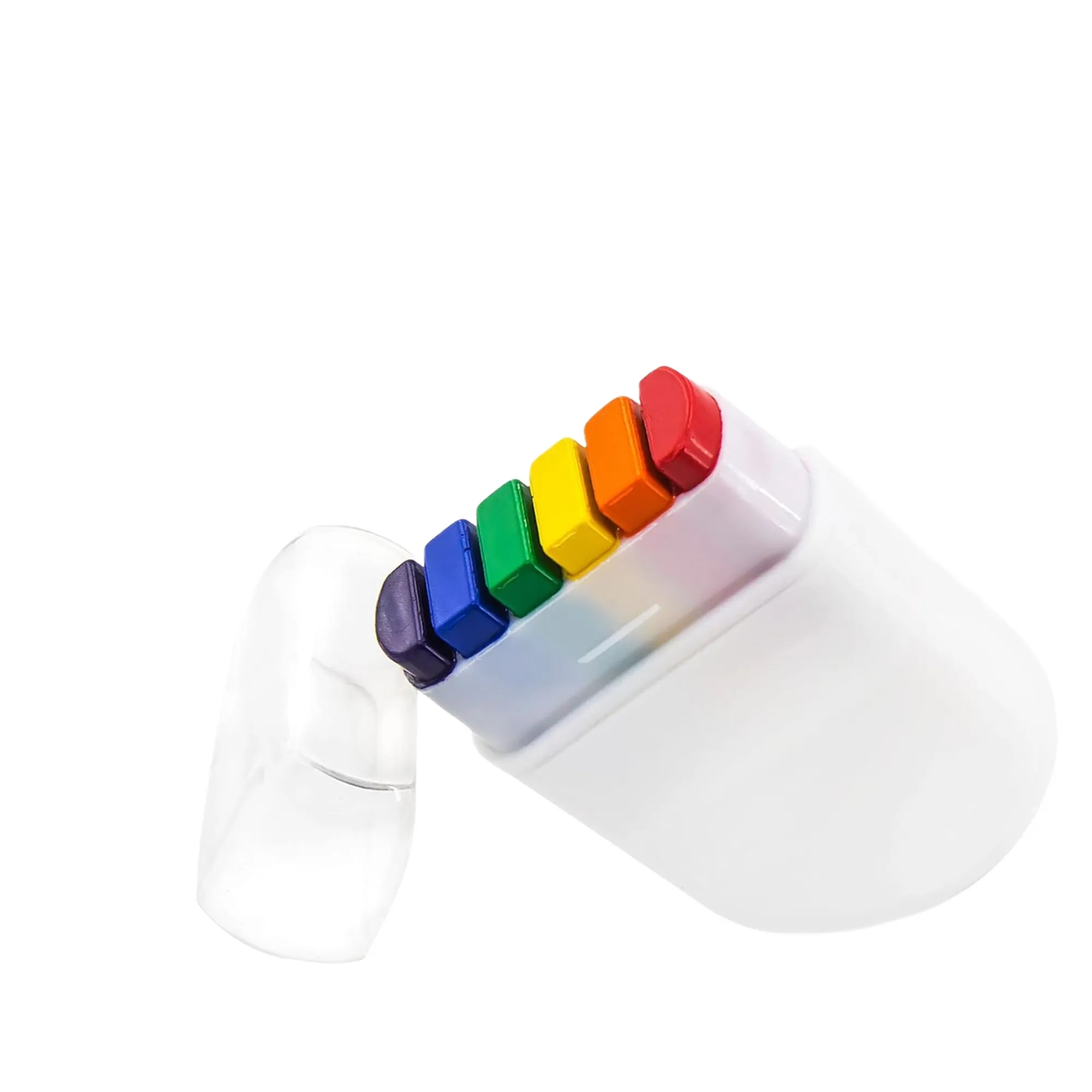 Party Gay Pride Day Rainbow Face Paint 12