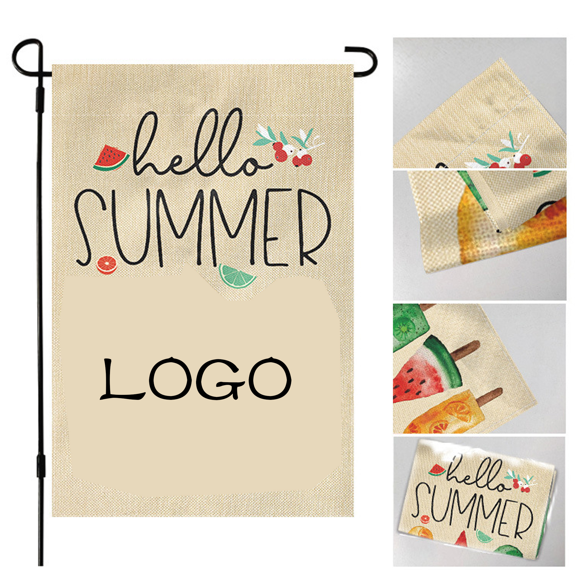 Customizable Garden Flag 2