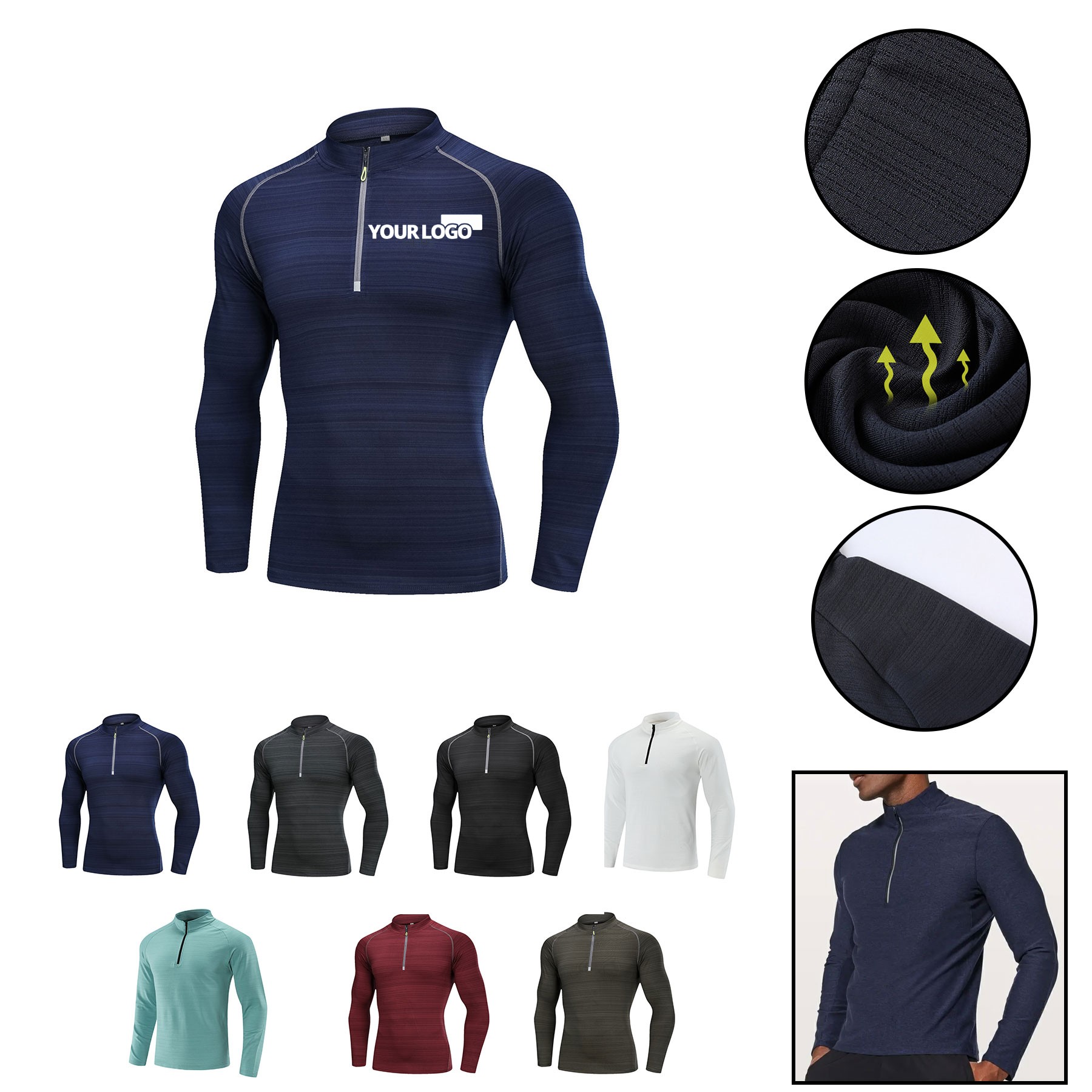 Excellent Elasticity Long Sleeve Shirt 4