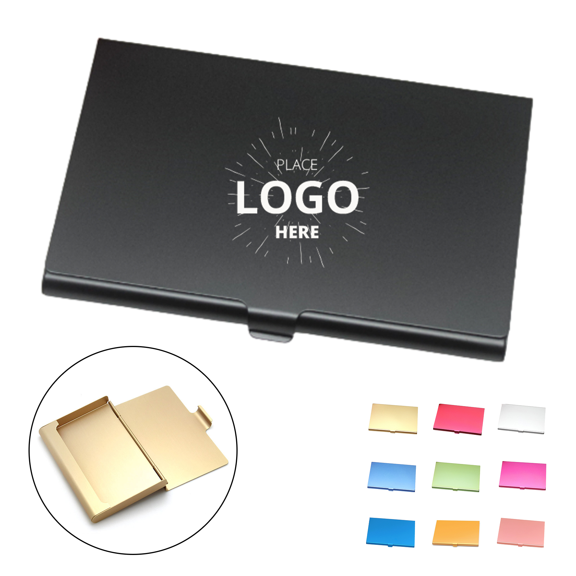 Aluminum Business Card Holder Case