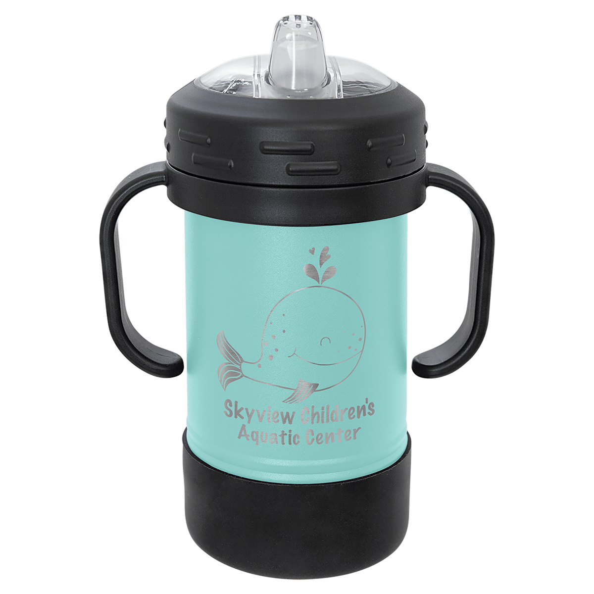 Polar Camel 10 oz. Teal Sippy Cup 3