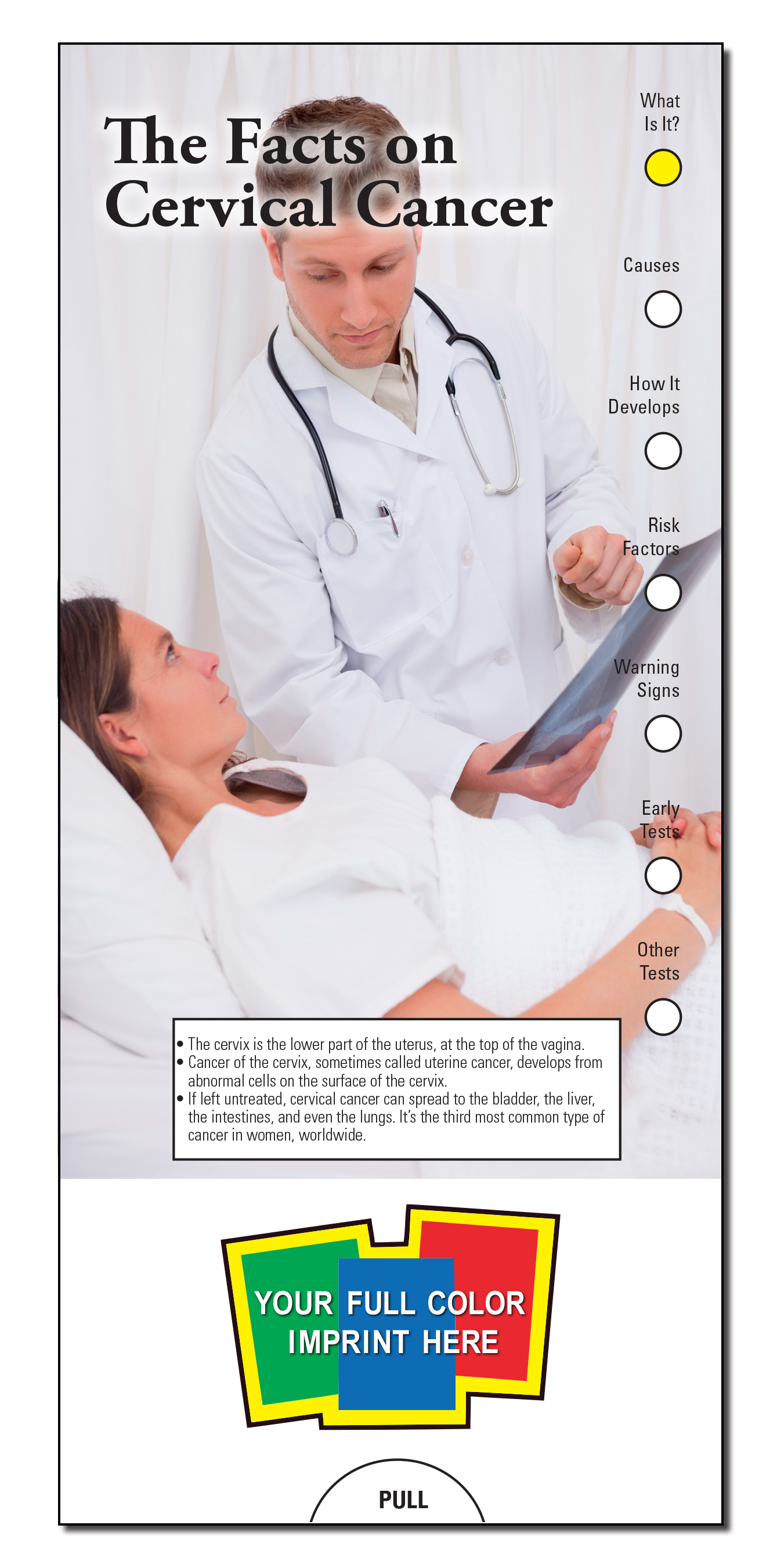 SLIDE CHART - The Facts on Cervical Cancer Slide Chart