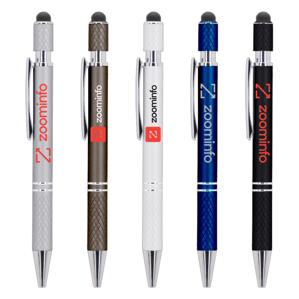 Spin-It Executive Metal Stylus Ballpoint Pen