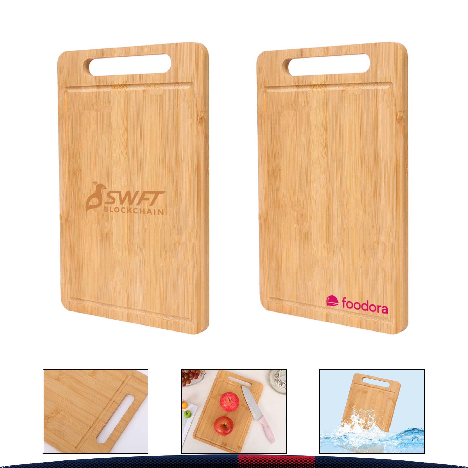 Bamboo Double Sided Cutting Board