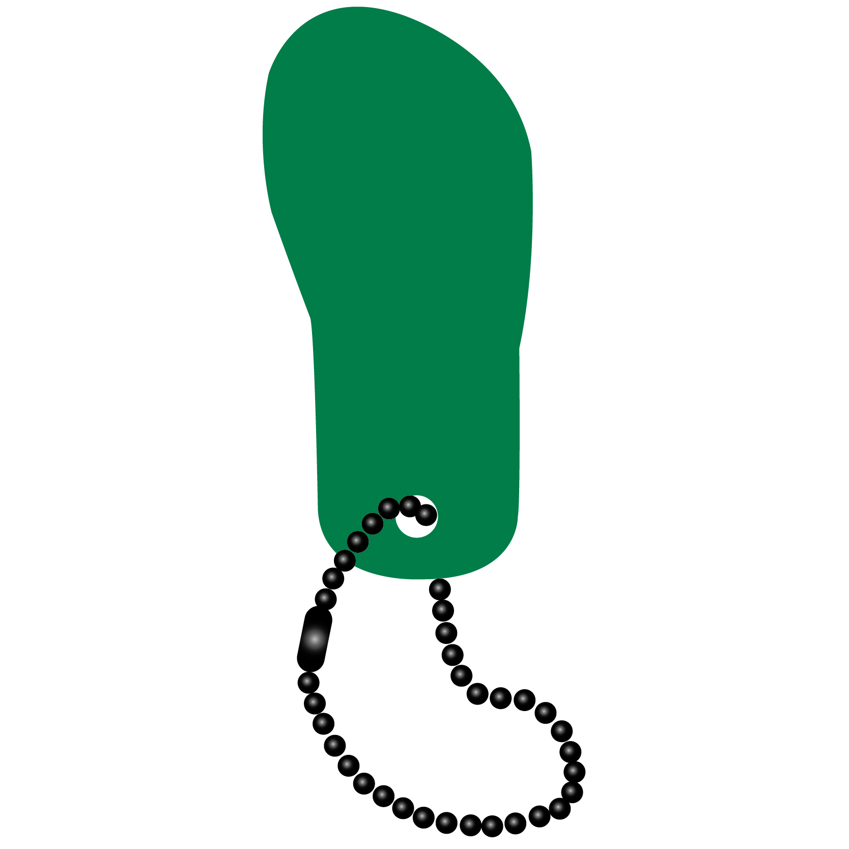 Flip Flop Key Tag 36