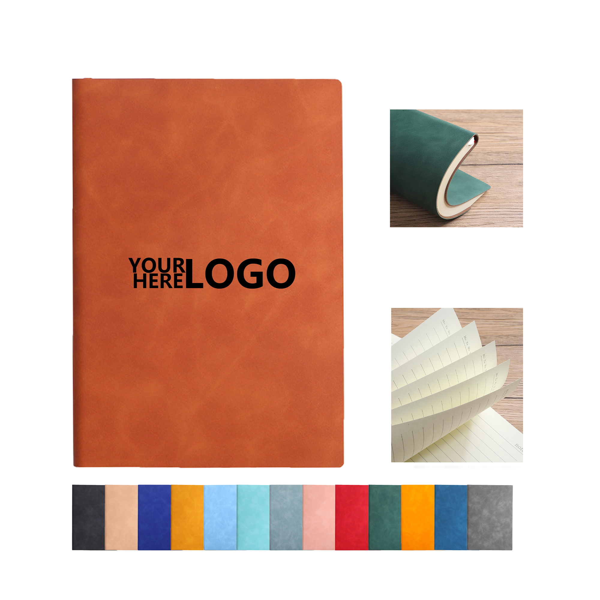 A5 Synthetic Leather Notebook 3