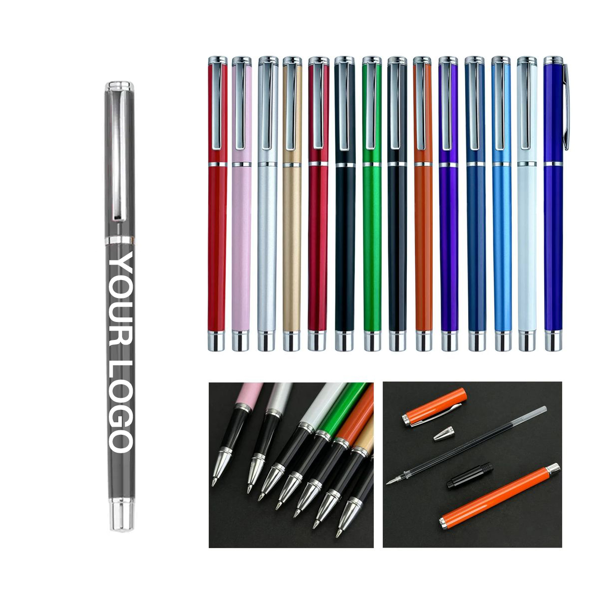 Professional Gel Ink Pen With Slim Barrel