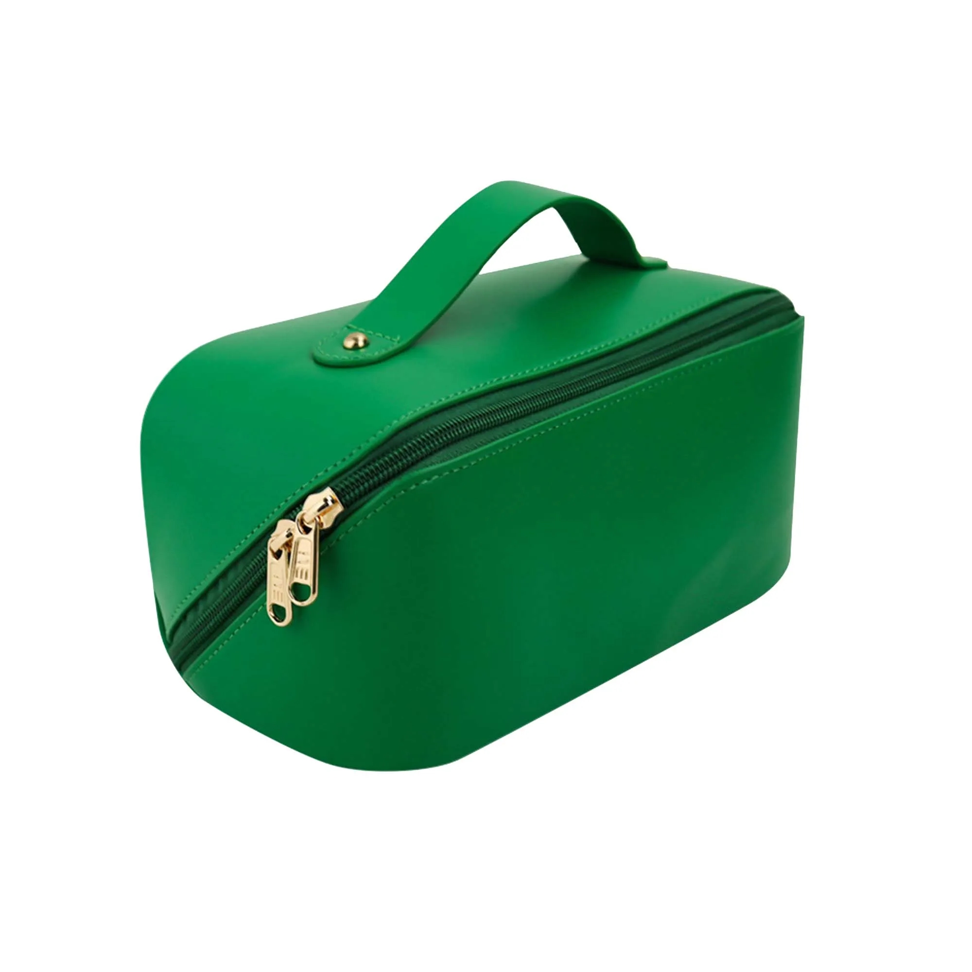 Large Capacity PU Leather Makeup Toiletry Bag 19