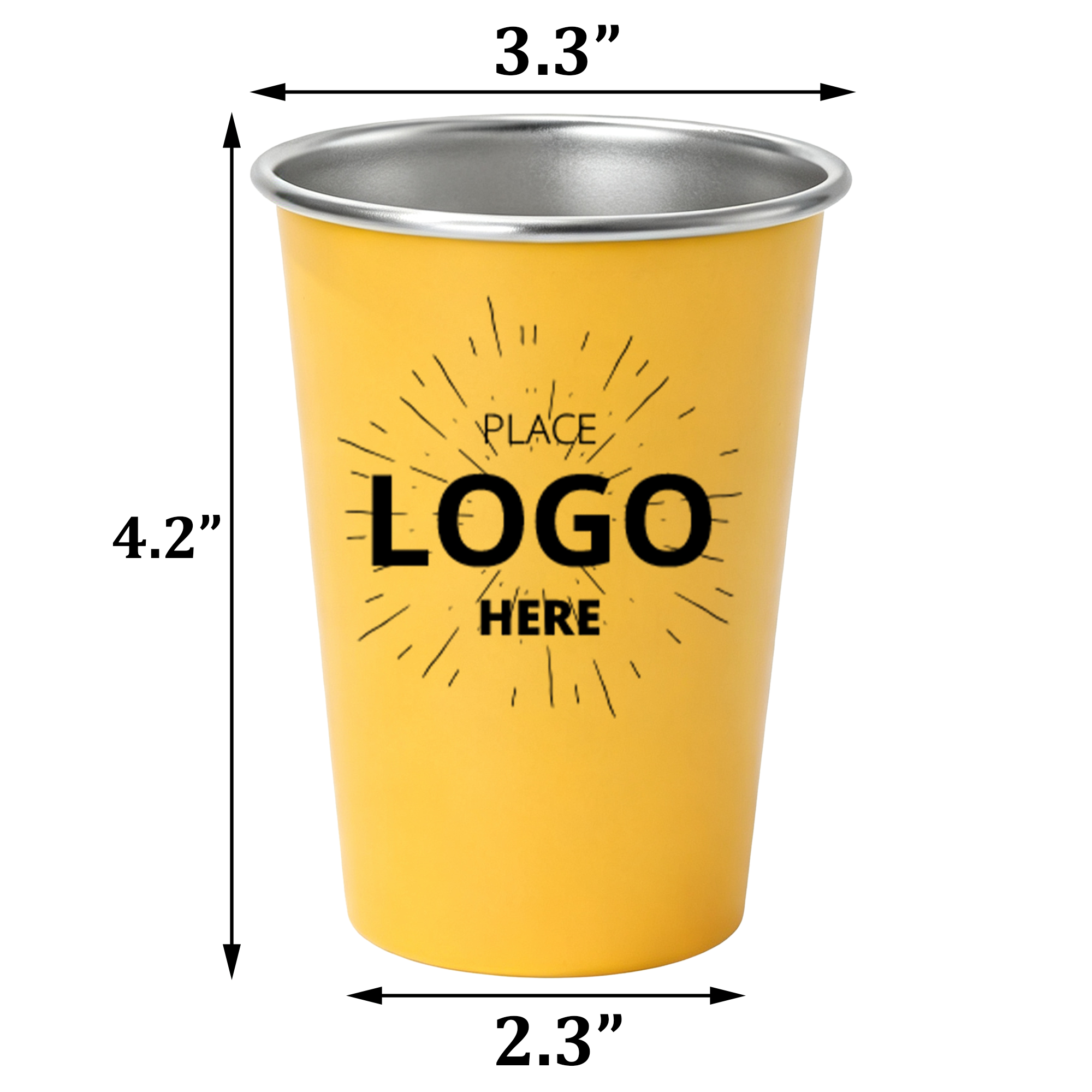 12oz Stainless Steel Pint Cup for Daily Outdoor Party Use 4