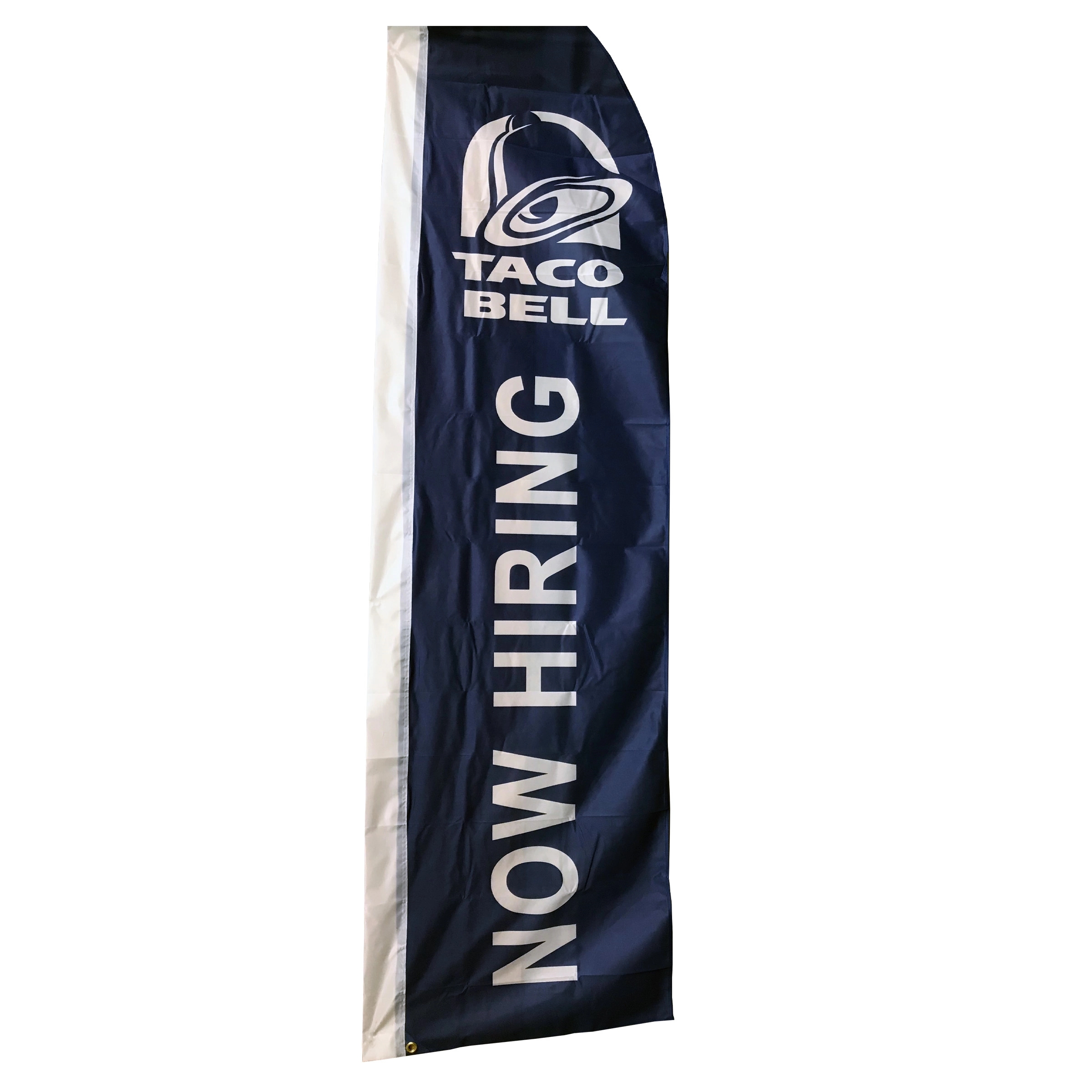 Custom Digital Printed Feather Flags - 12' x 2.5'