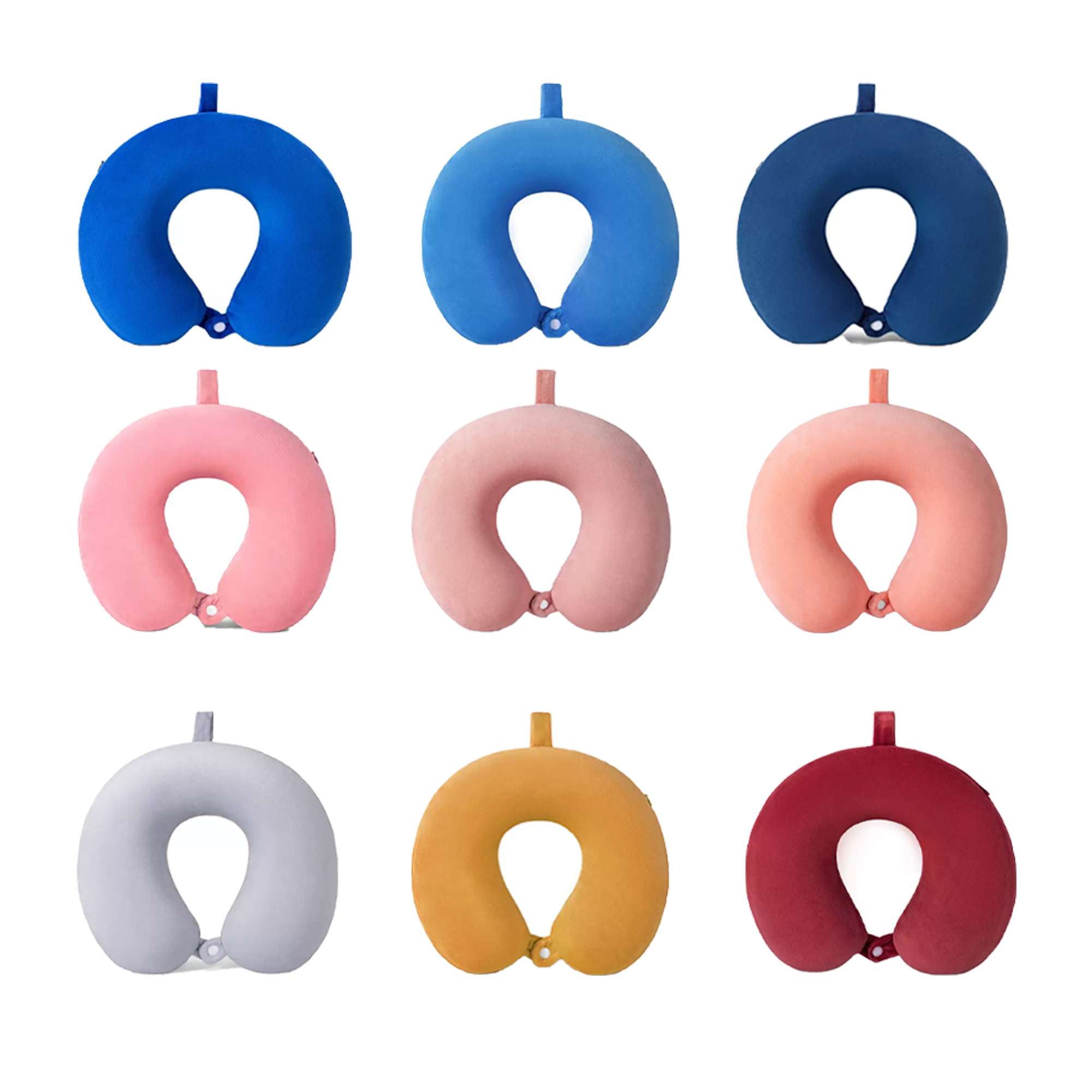 Memory Foam U-Shaped Travel Neck Pillow MOQ 20 3