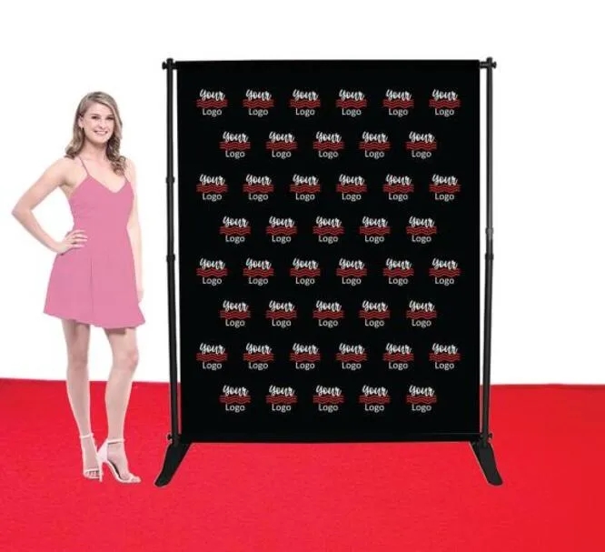 5ft x 6ft Step and Repeat Adjustable Banner Stands Package 6