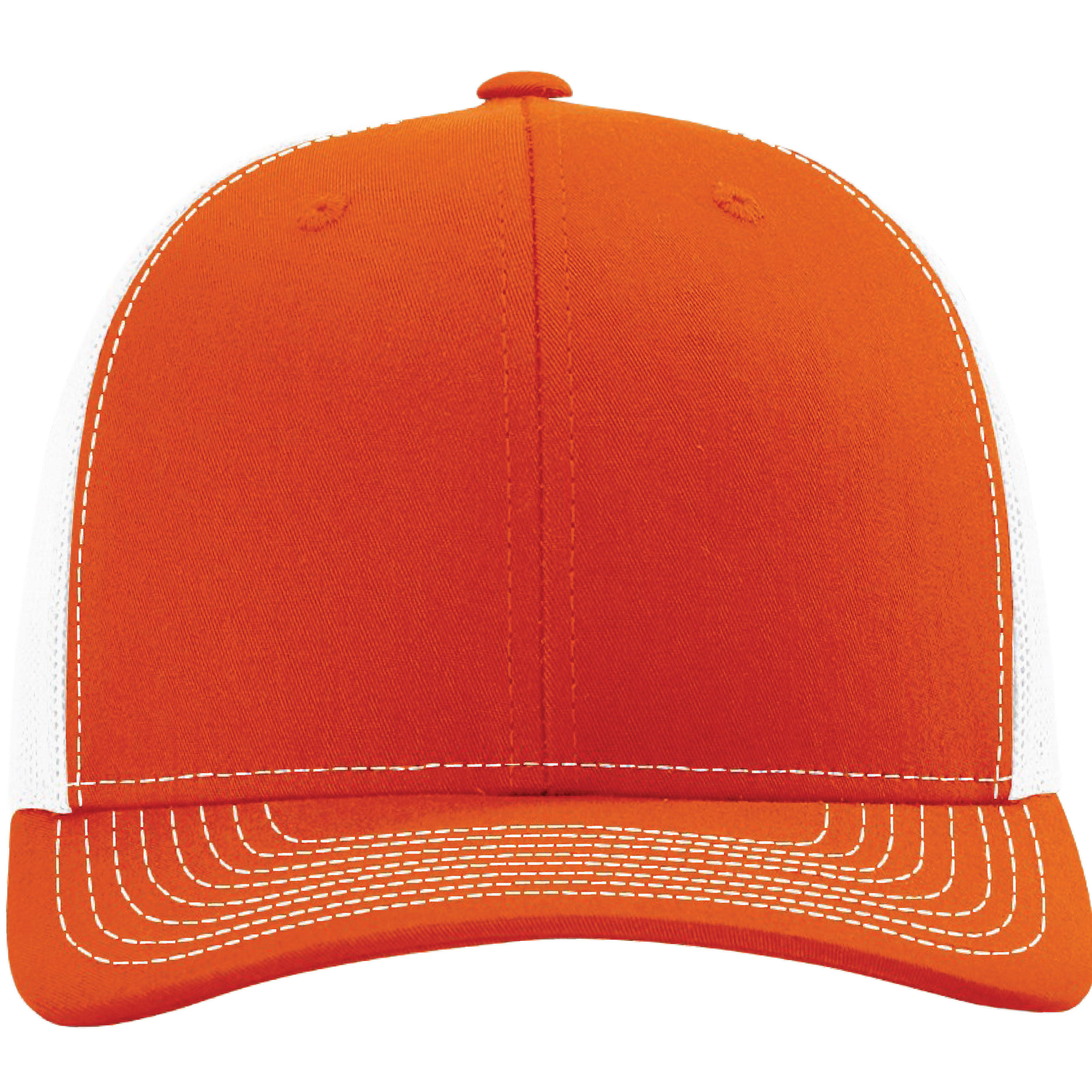 Richardson 112 6-Panel Snapback Trucker Hat w/Leatherette Adhesive Patches or Embroidery 264