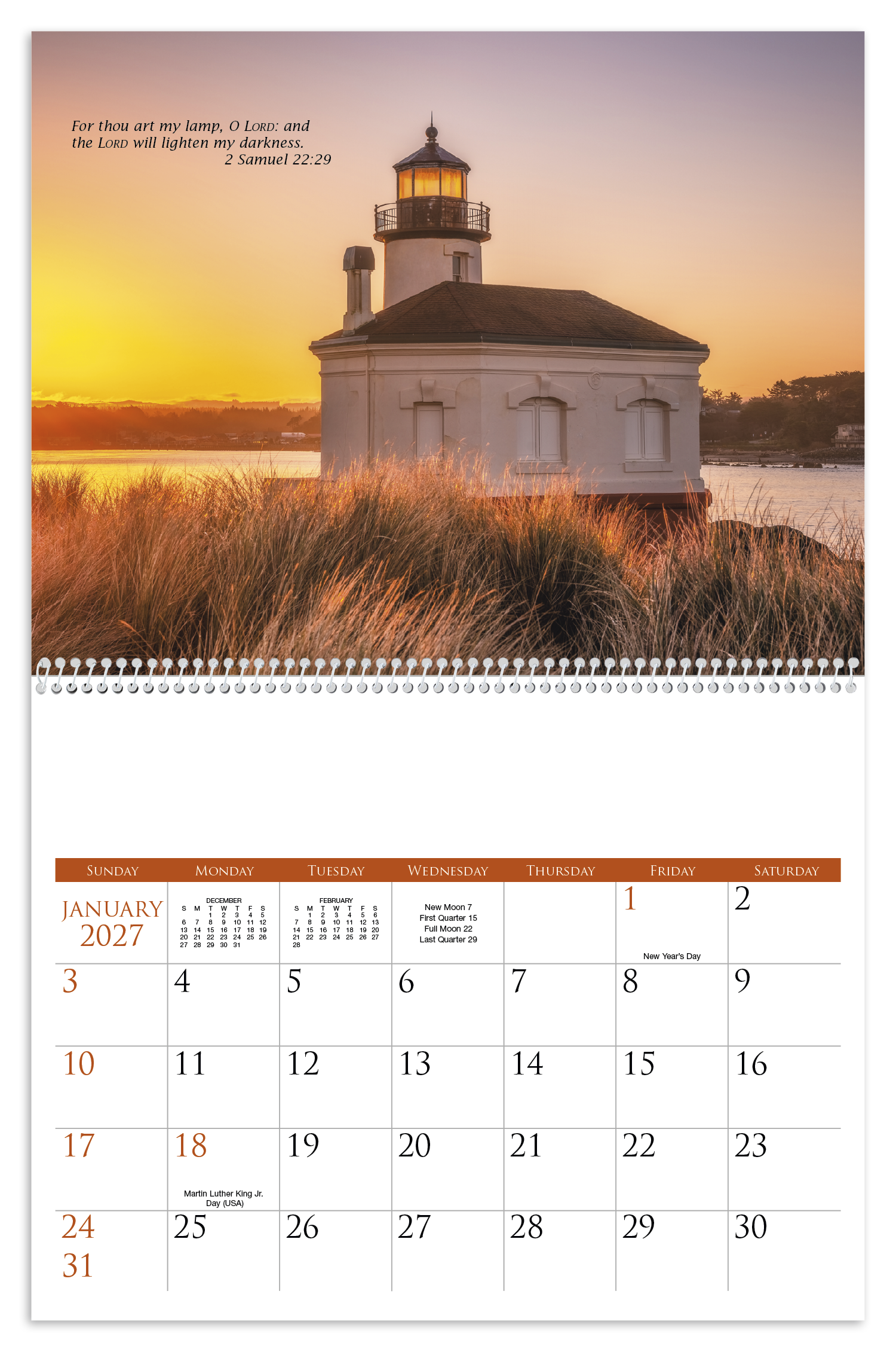 Triumph Calendars Bible Passages Calendar