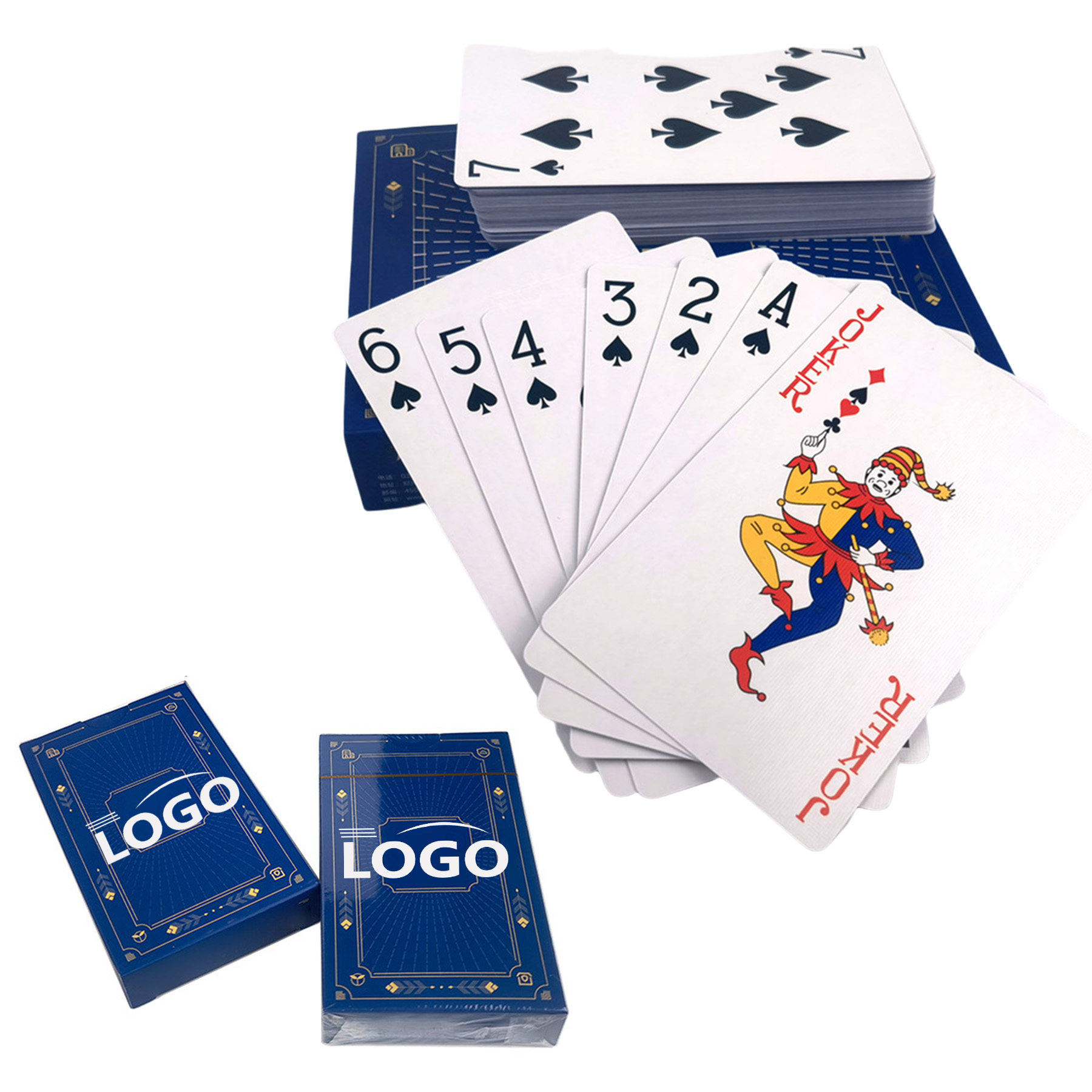 54 PCS Playing Poker Cards 3