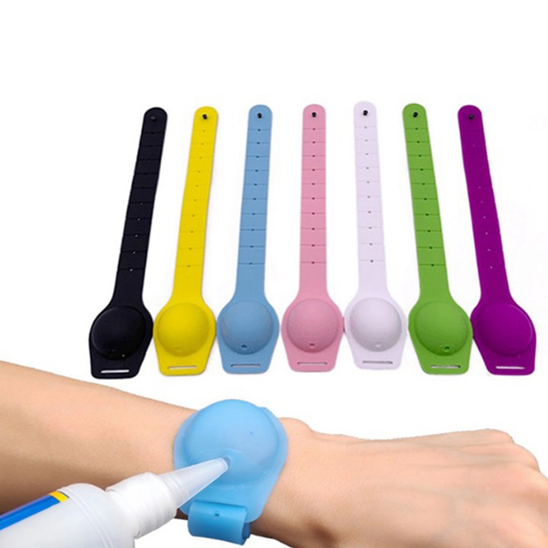 Silicone Sanitizer Wristband