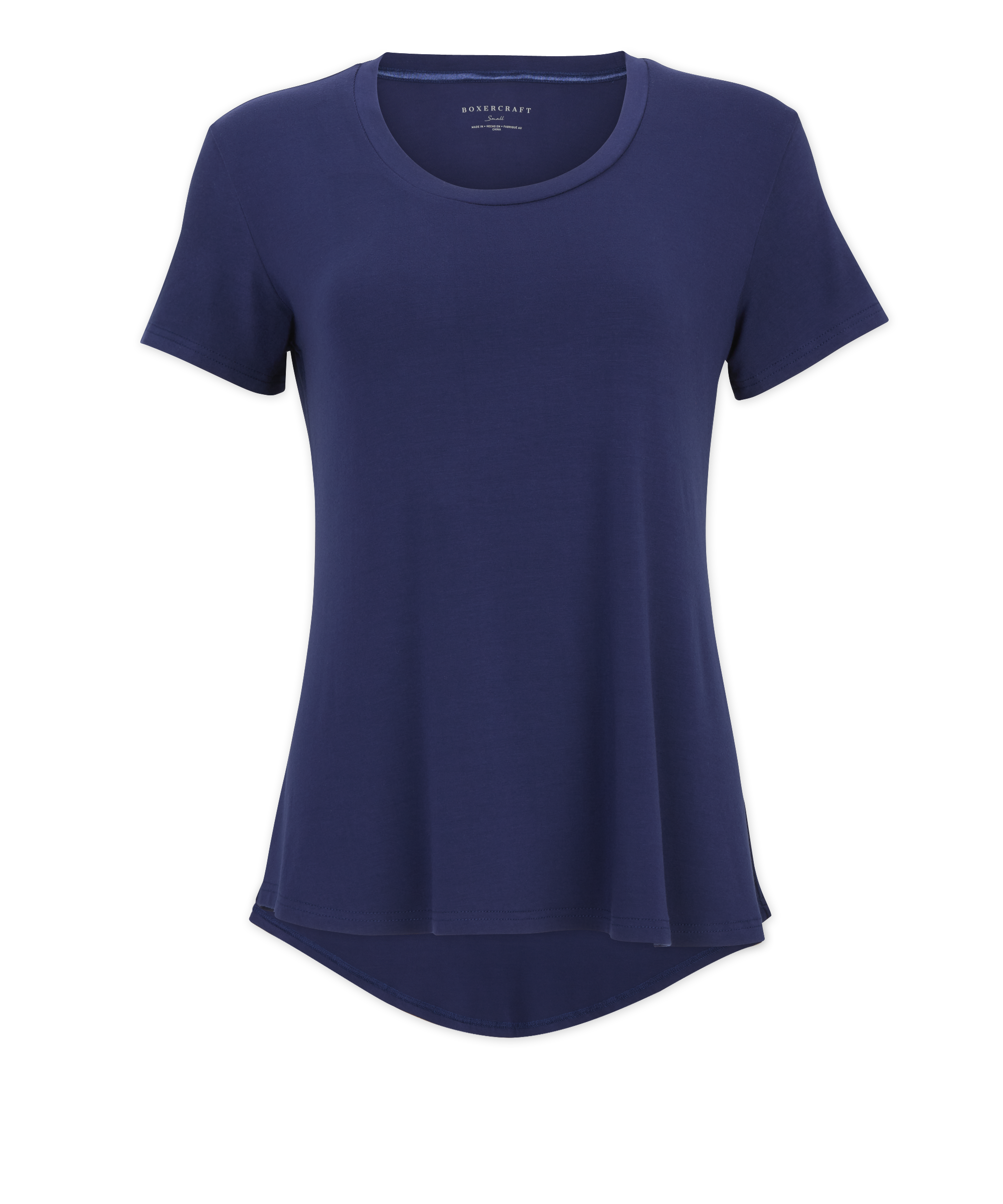 BOXERCRAFT WOMEN'S BAMBOO SCOOP NECK TEE 14