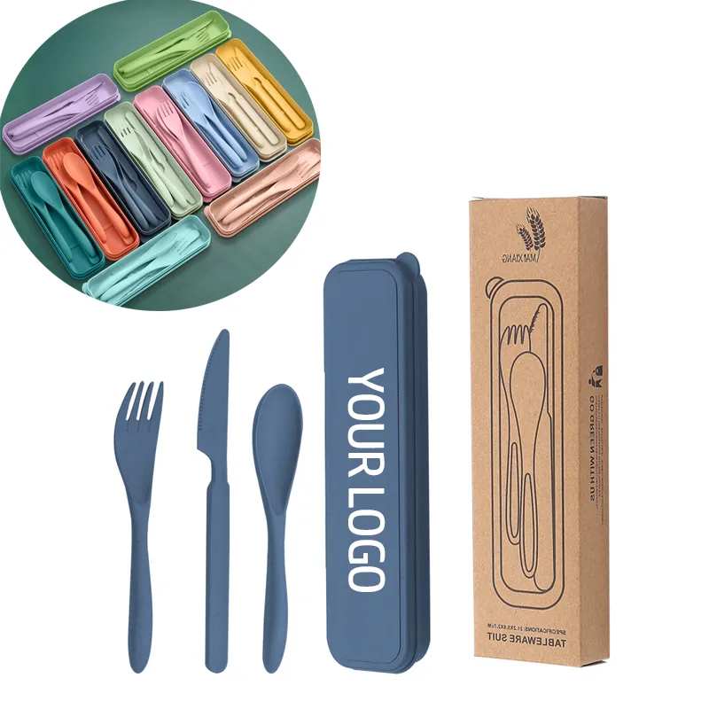 Reusable Travel Utensils Set with Case 1