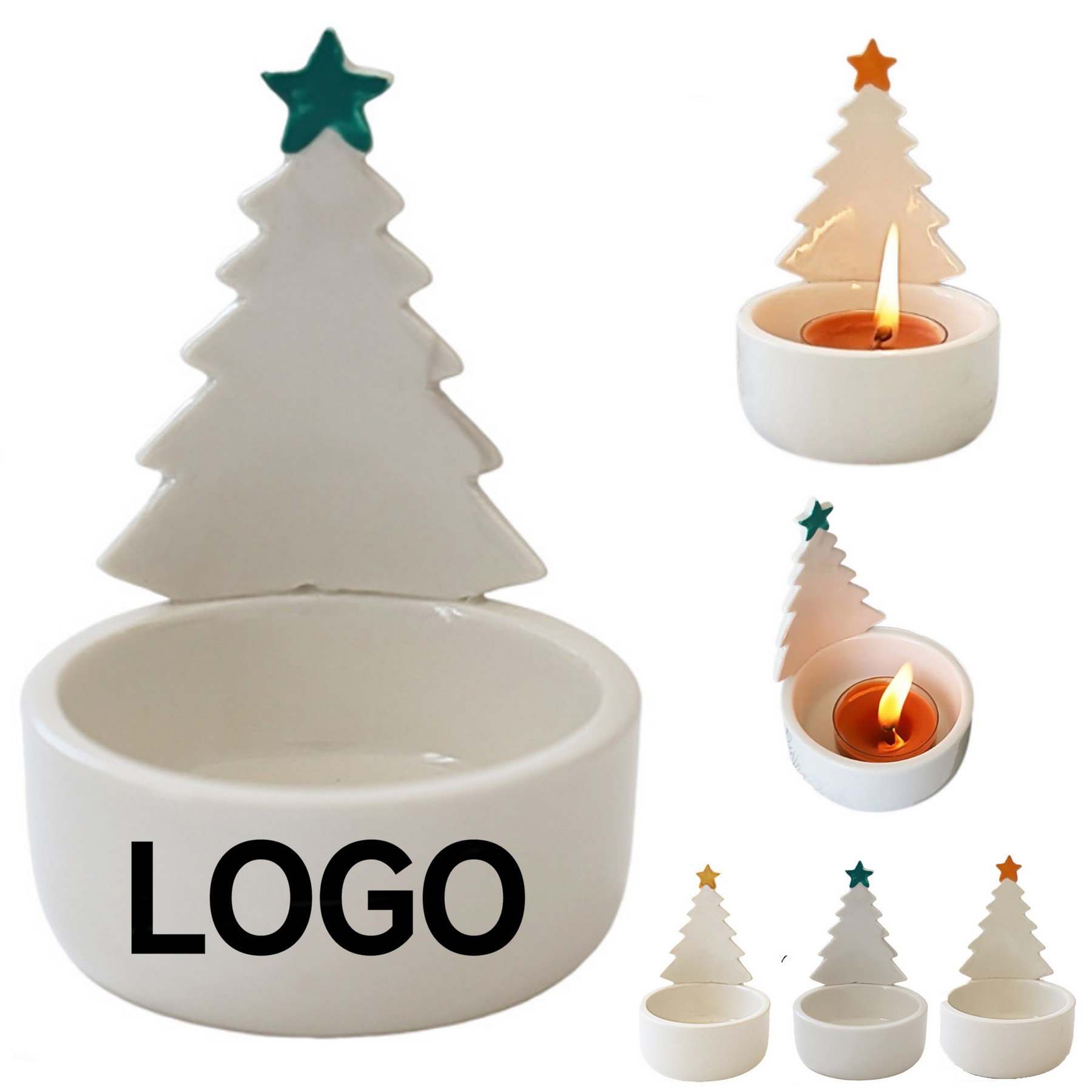 Christmas Tree Candle Holder