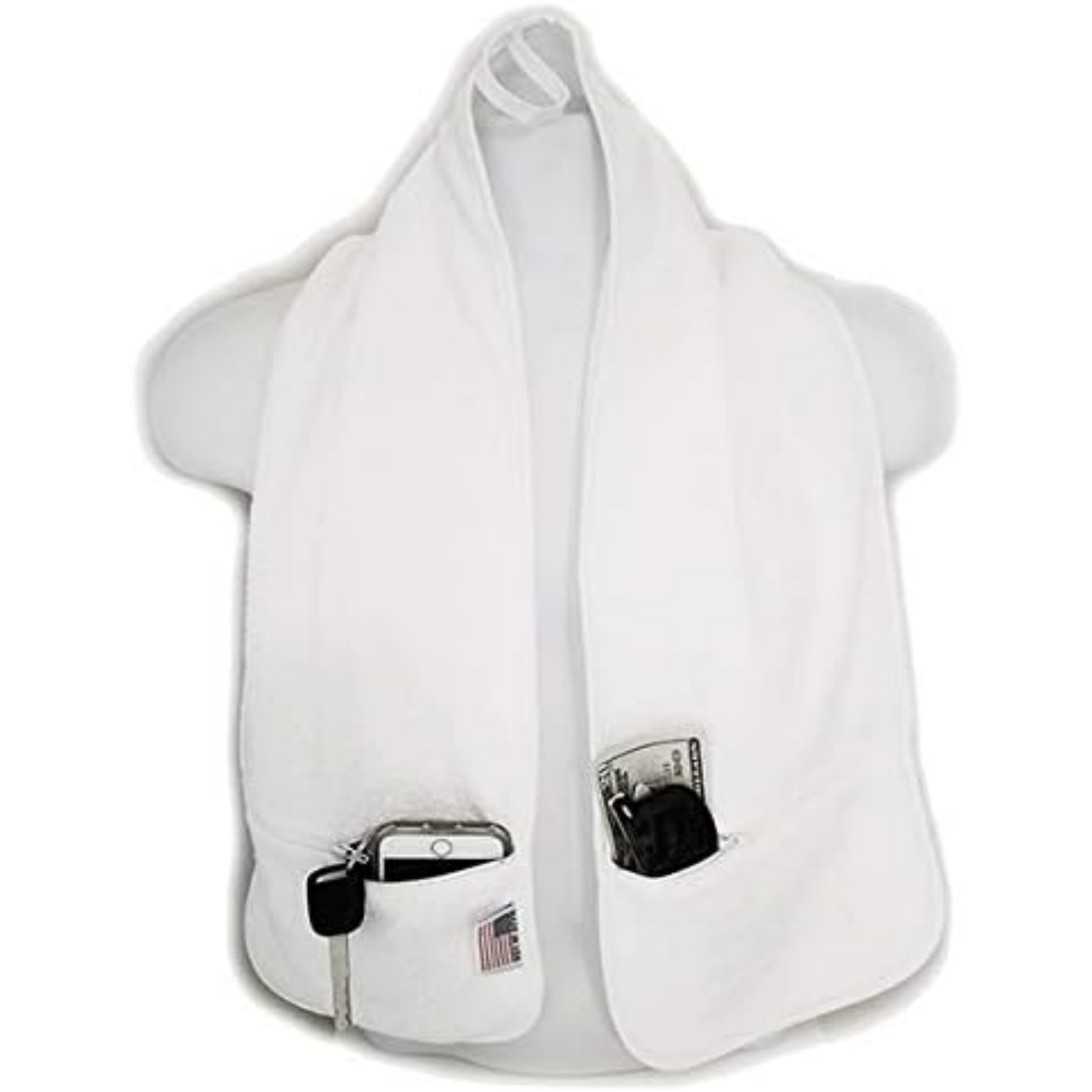 Zipper Pockets Hold Sports Towel 25