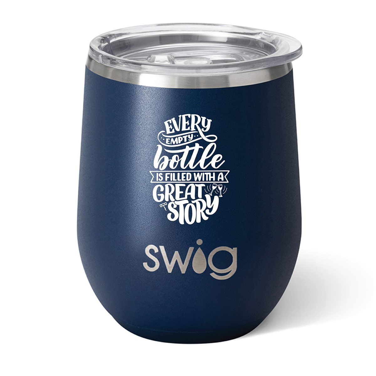 Swig 12 oz. Matte Stemless Wine Cup - Thumbnail 5
