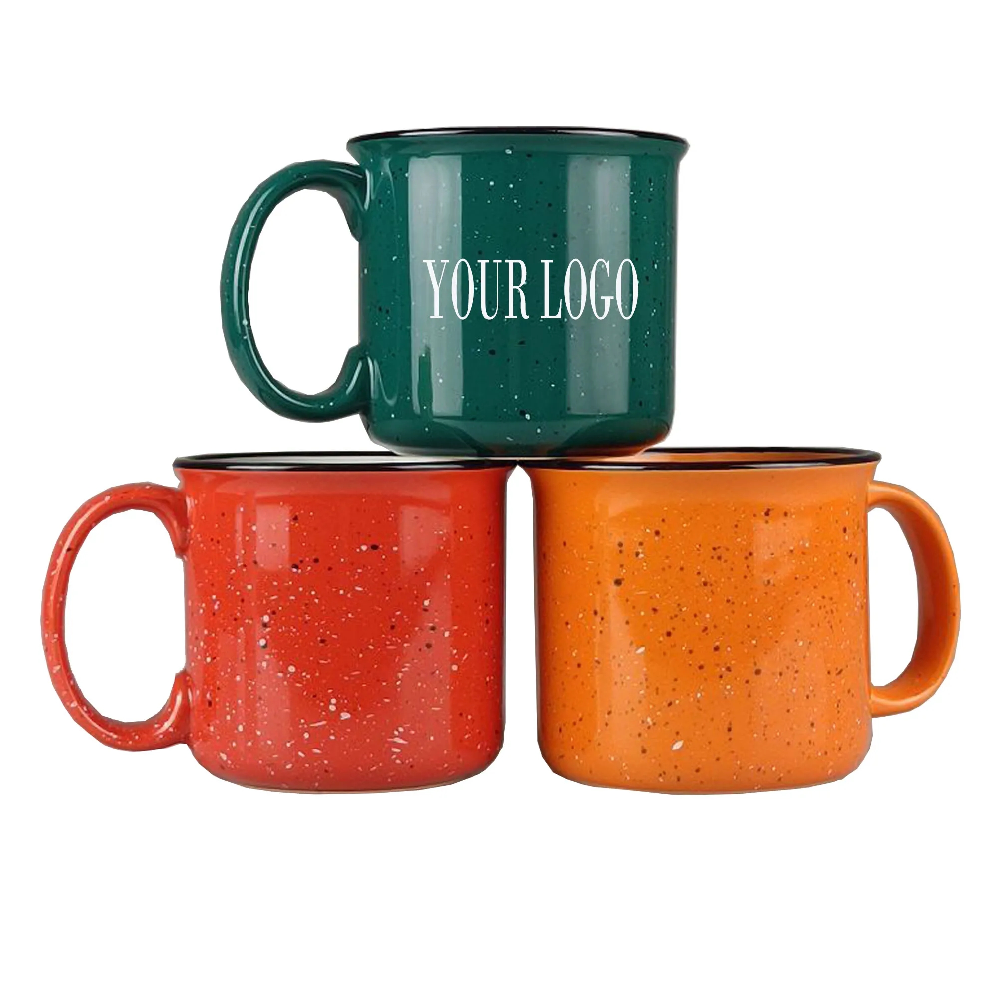 15 OZ Ceramic Speckled Mug