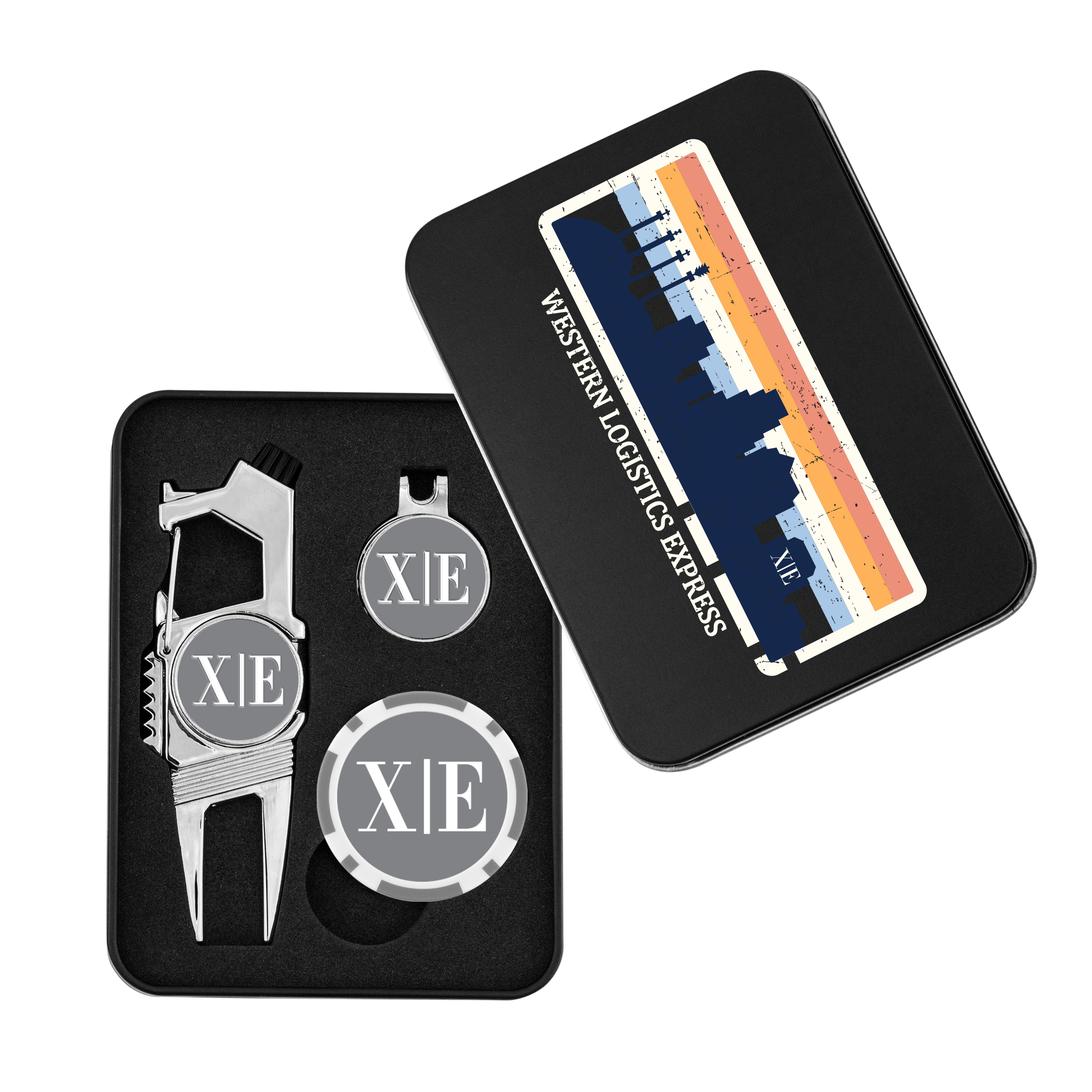 Golf n' Brew Divot Tool Set w/ Poker Chip 35