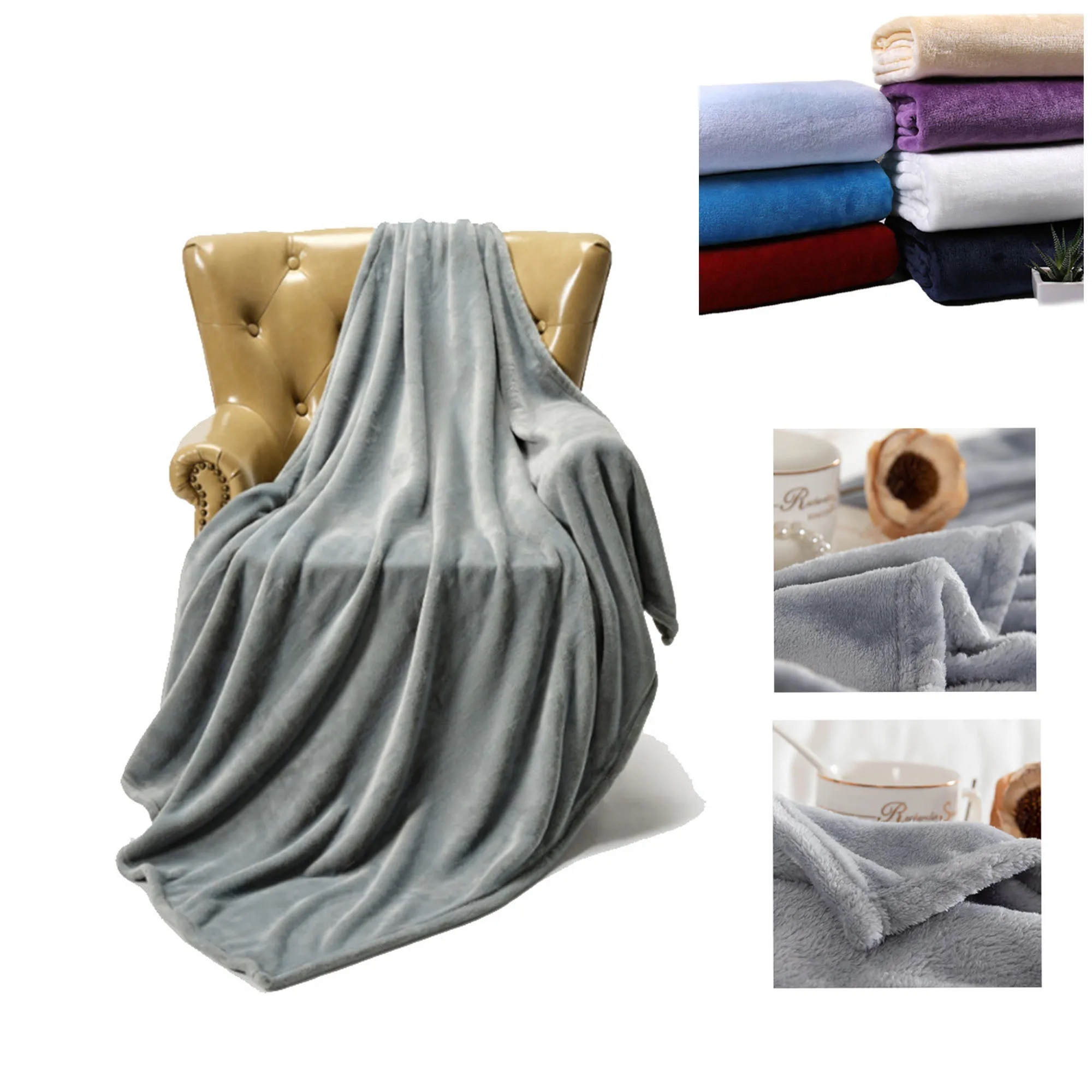 50" x 60" Super Soft Throw Blanket