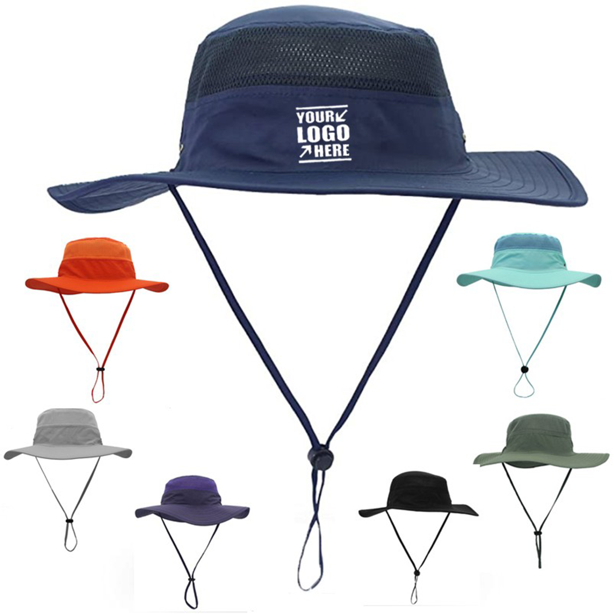 Wide Brim UV Protection Sun Bucket Hat 6