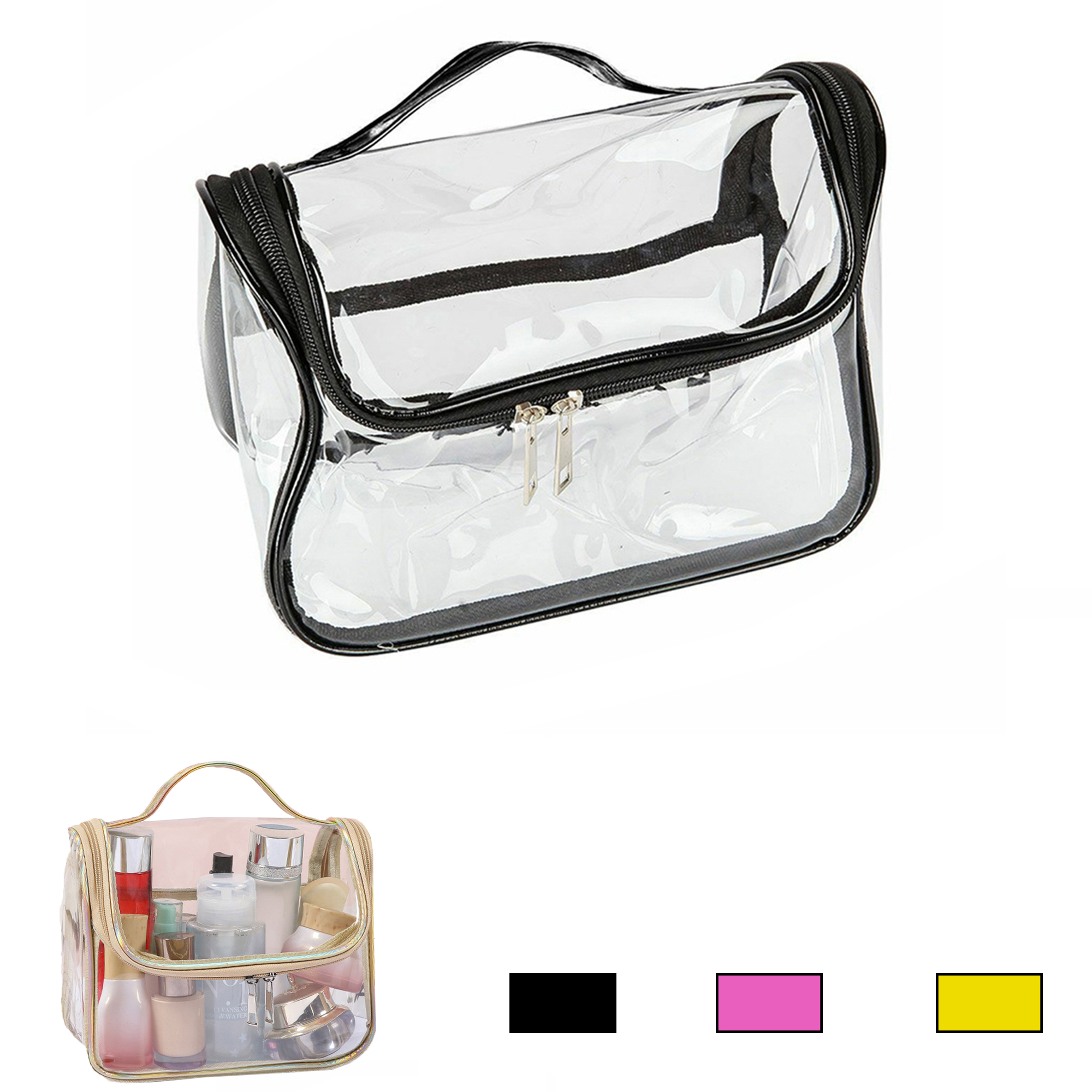 Portable Transparent Waterproof PVC Storage Bag 3
