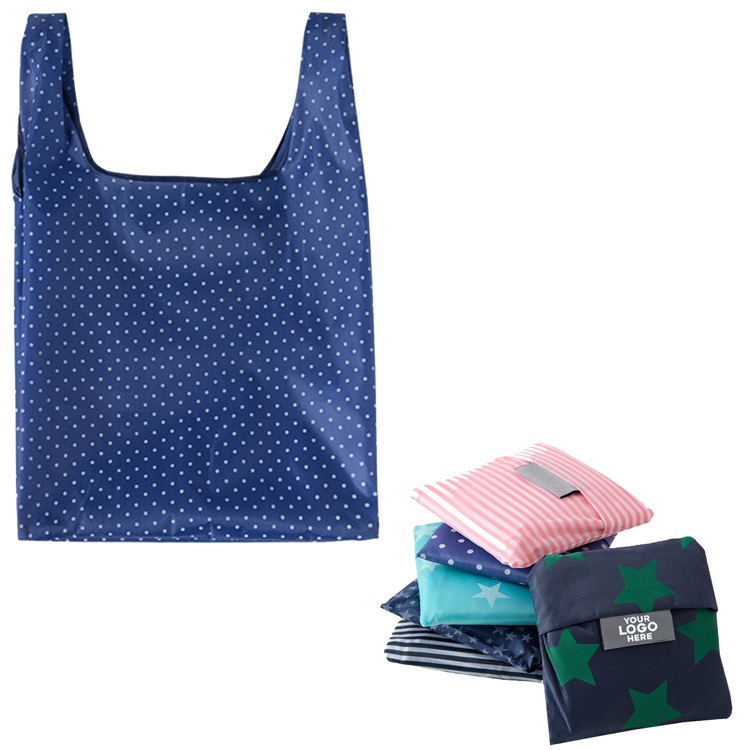 Floral folding eco-friendly bag cross