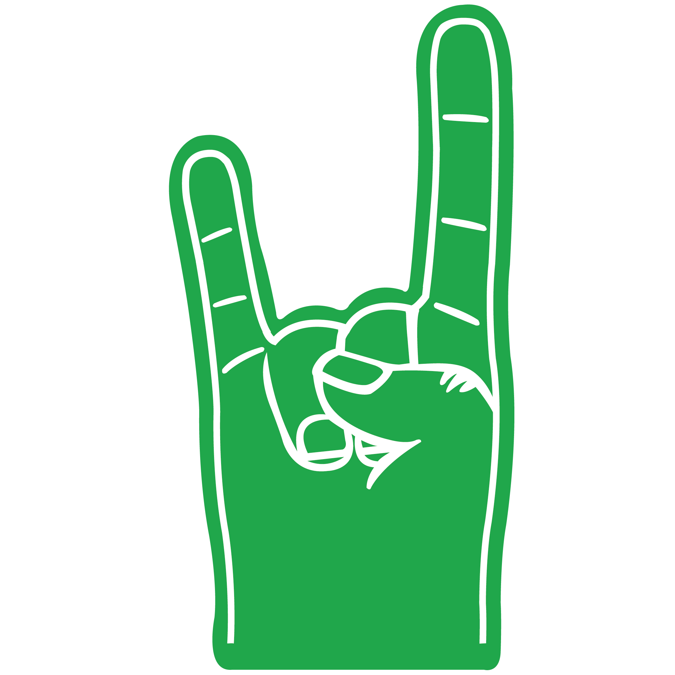 Concert Hand Foam Cheering Mitt 44